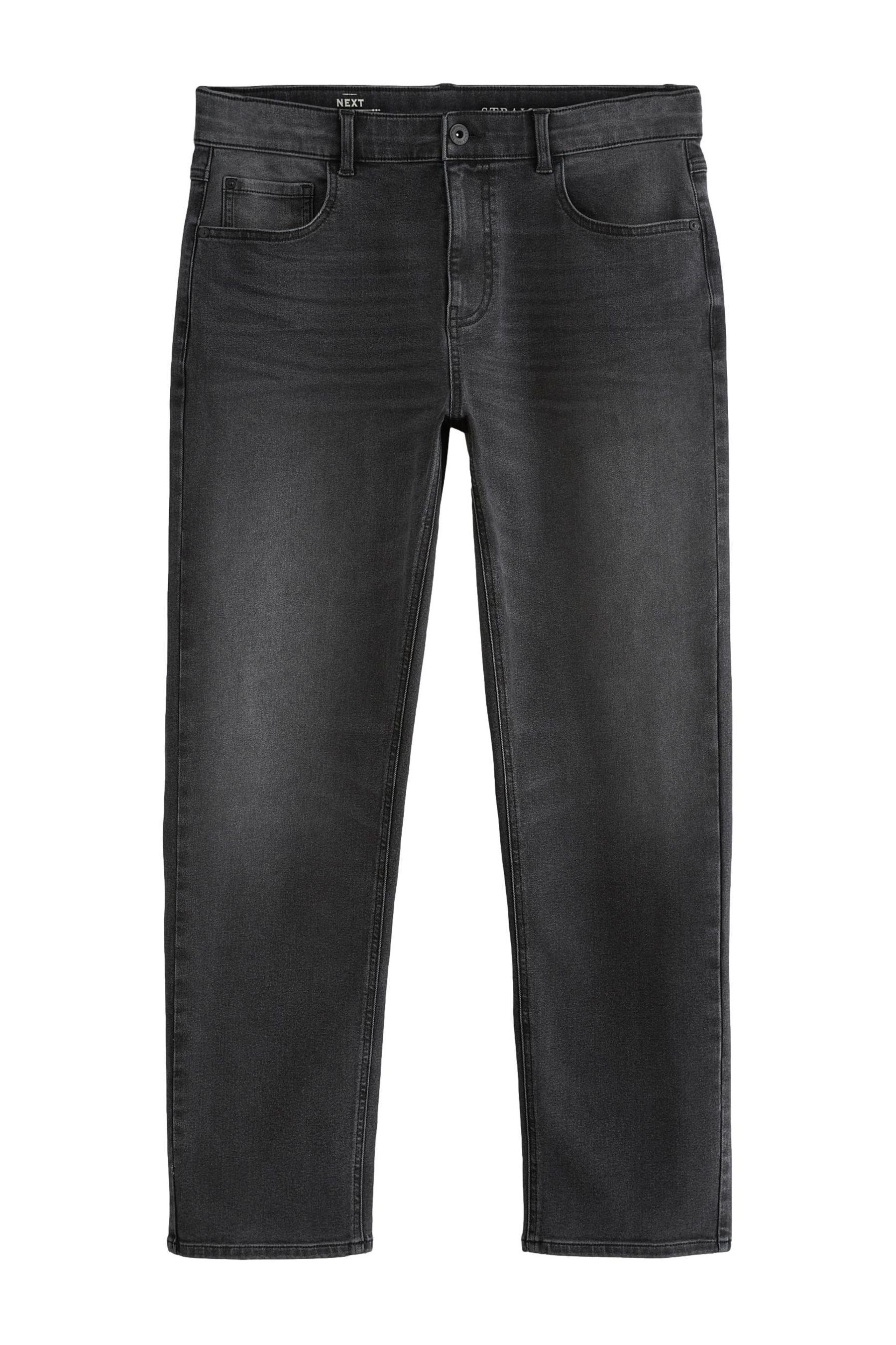 Next Straight-Jeans Straight-Fit Stretch-Jeans mit Gürtel (1-tlg) günstig online kaufen