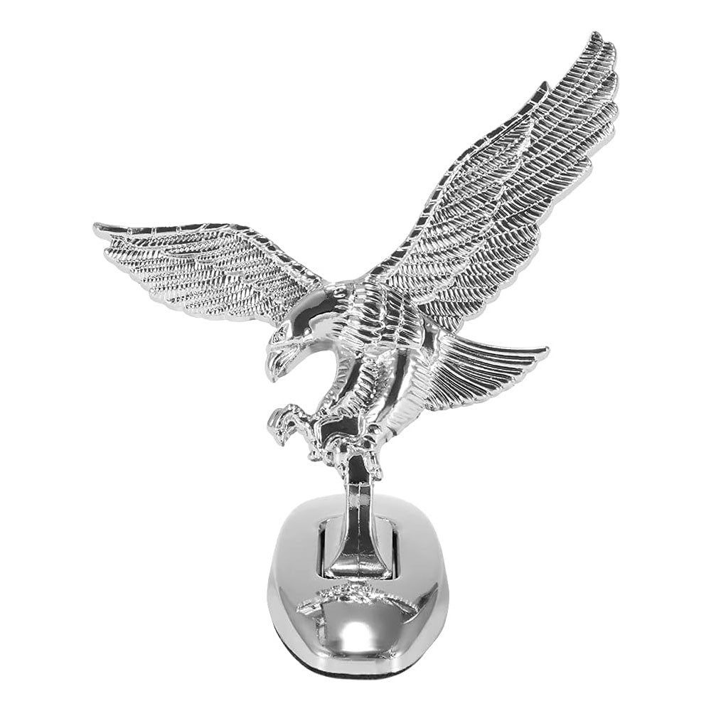 FELIXLEO Aufkleber Auto Emblem Adler Figur Motorhaube Kühlerfigur Logo für Auto Motorrad, (1tlg)