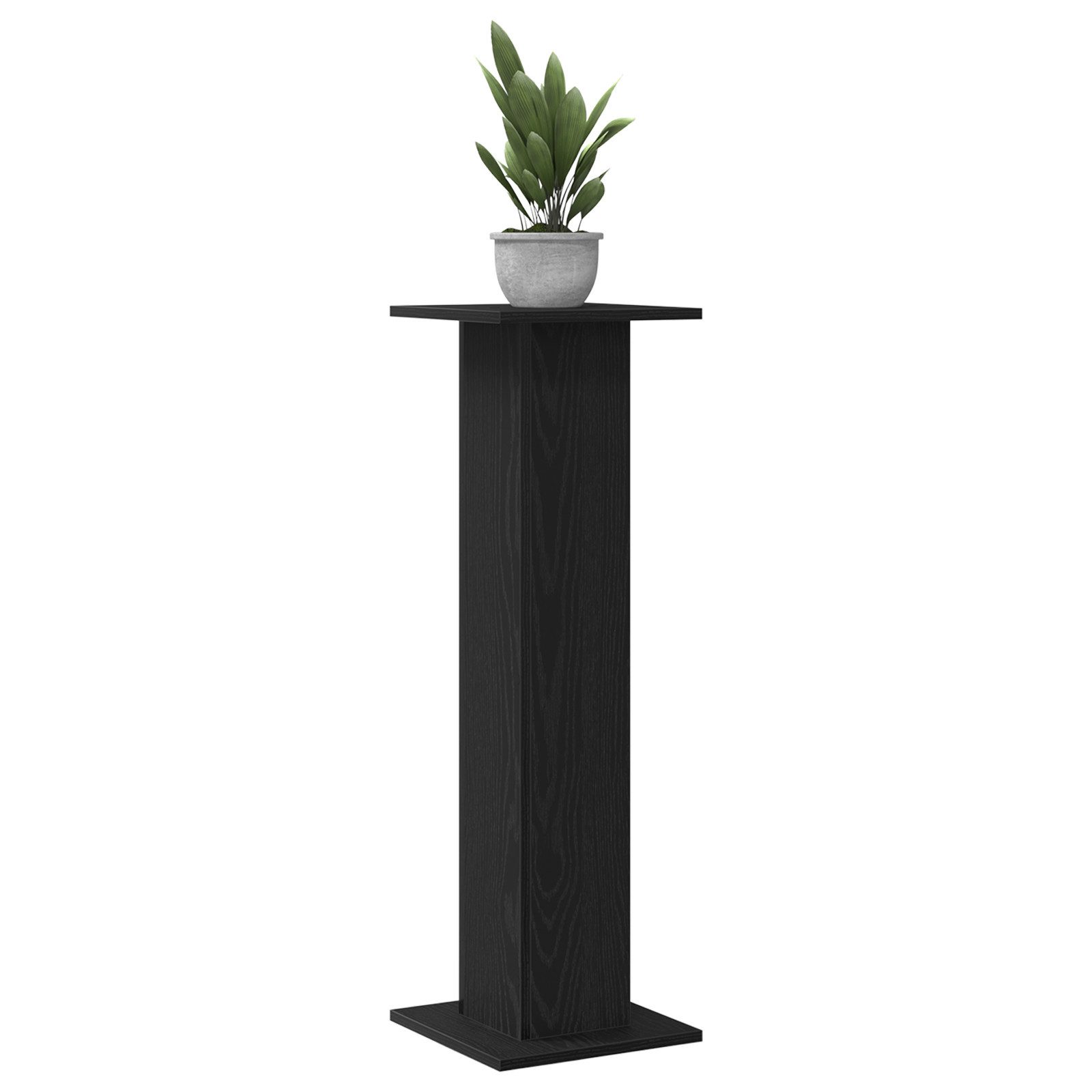 vidaXL Blumenständer Pflanzenständer 2 Stk. Schwarz günstig online kaufen