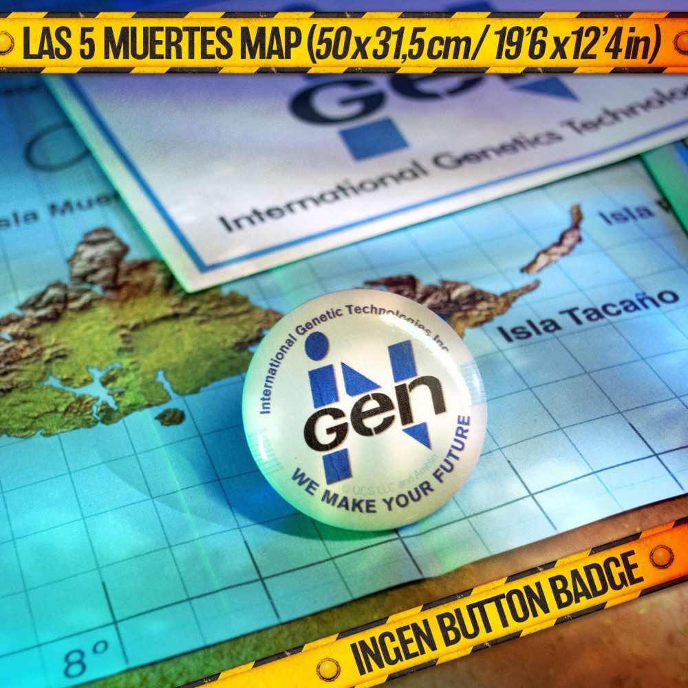 DOCTOR COLLECTOR Collector's Case Jurassic Park Gift Box The Lost Memories Kit