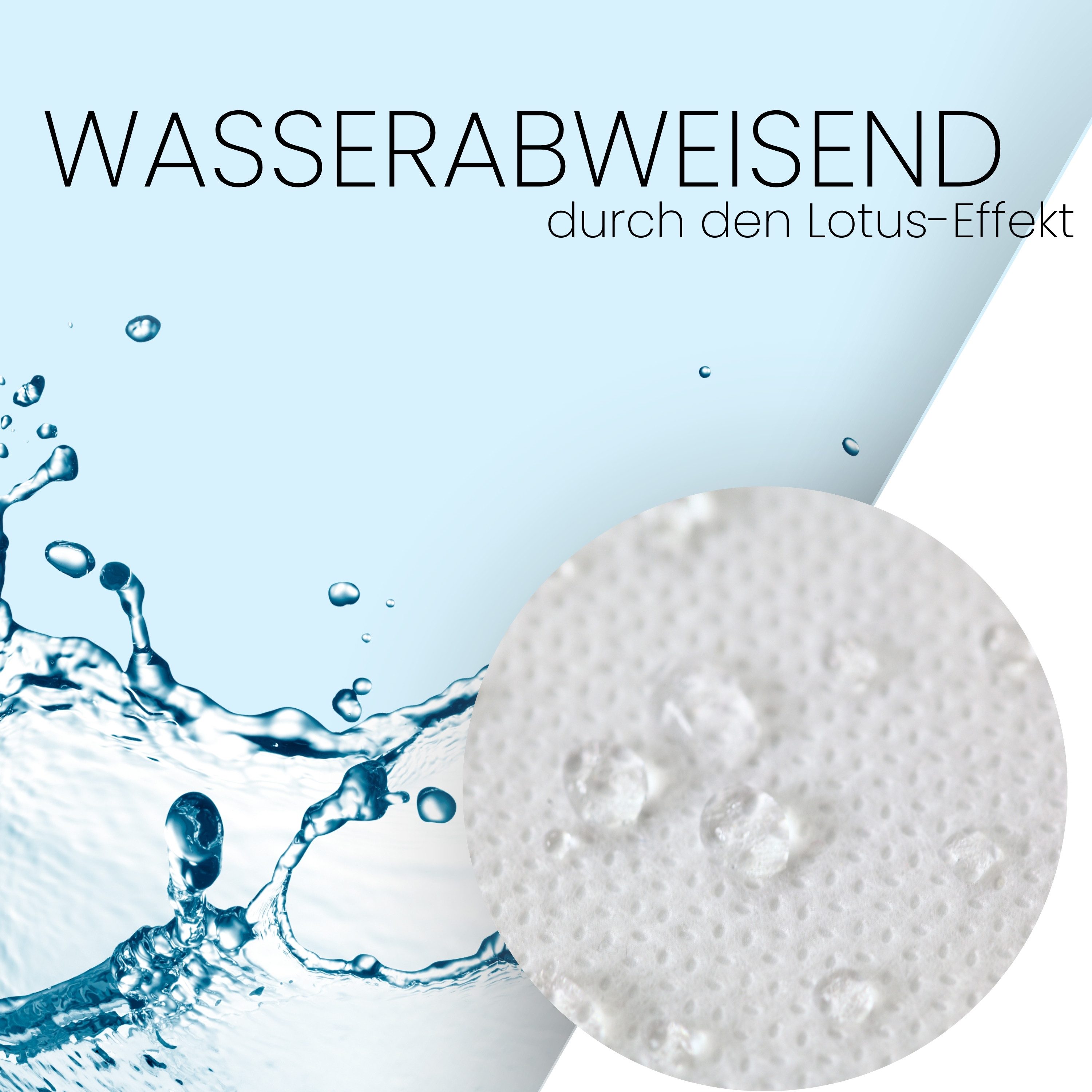 Sensalux Tischdecke Tischdeckenrolle 80g/m², bis zu 45% Recyclat, 0,79m x 10m Weiß – Bild 4 von 5
