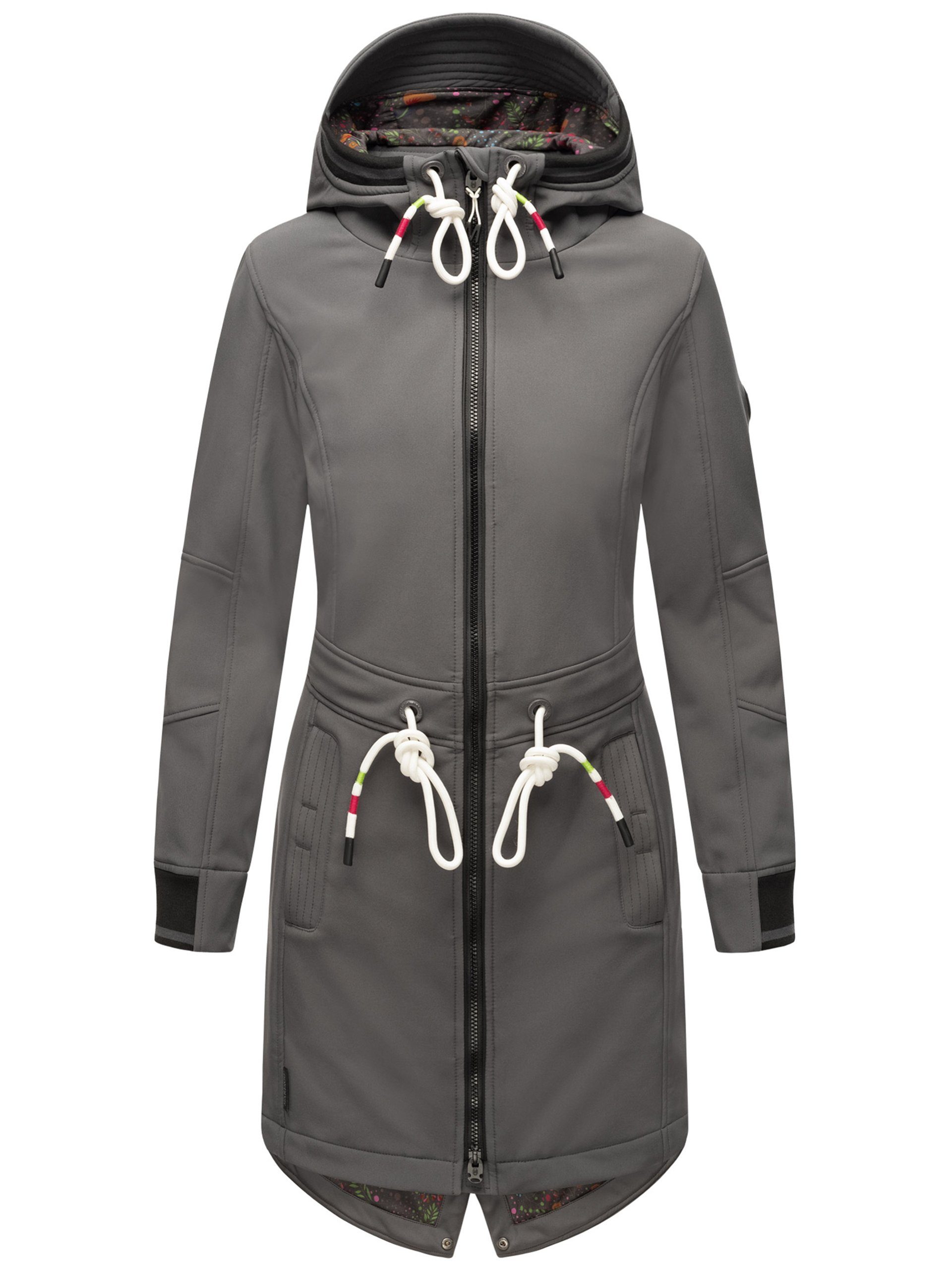 Marikoo Softshelljacke Mount Furnica mit hochschließendem Kragen – Bild 2 von 5