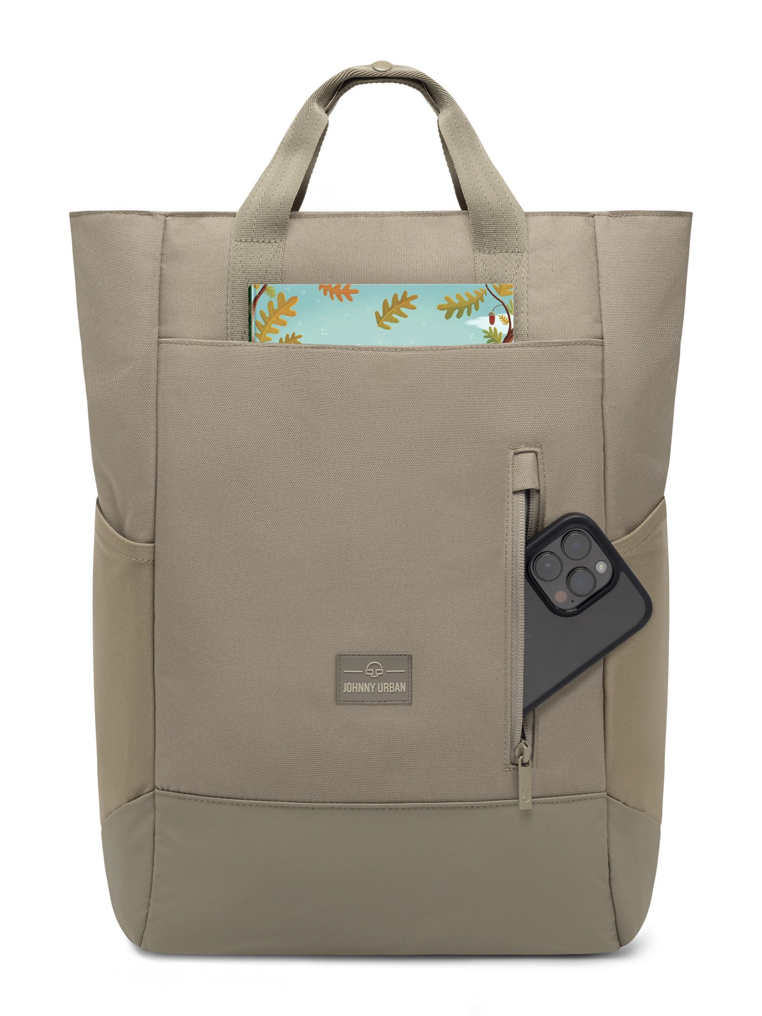 Johnny Urban Kinderwagen-Tasche Blair Wickelrucksack mit Befestigung für (3-tlg), 2 in 1 Tagesrucksack und Kinderwagentasche, Wasserabweisend