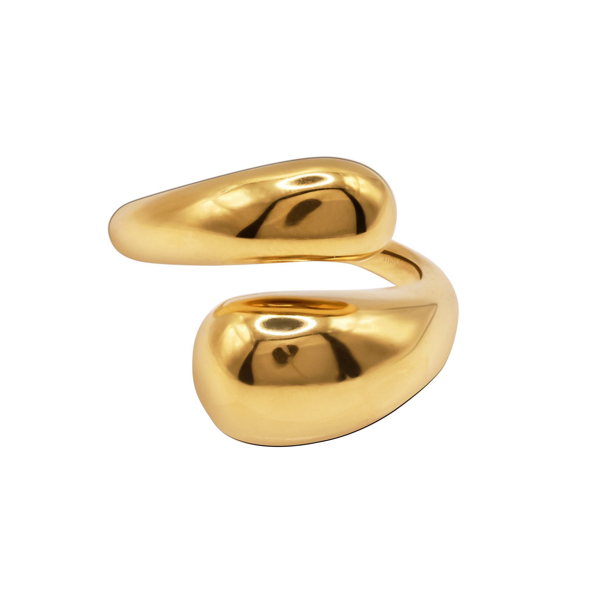 Heideman Fingerring Elani goldfarben (Ring, 1-tlg., inkl. Geschenkverpackung), größenverstellbarer Ring