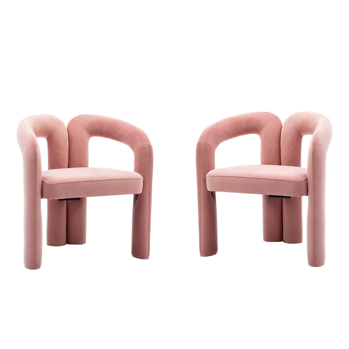Polsterstuhl 2pc Freizeit Stuhl,Polstersessel,Sessel,Barrel Side Chairs