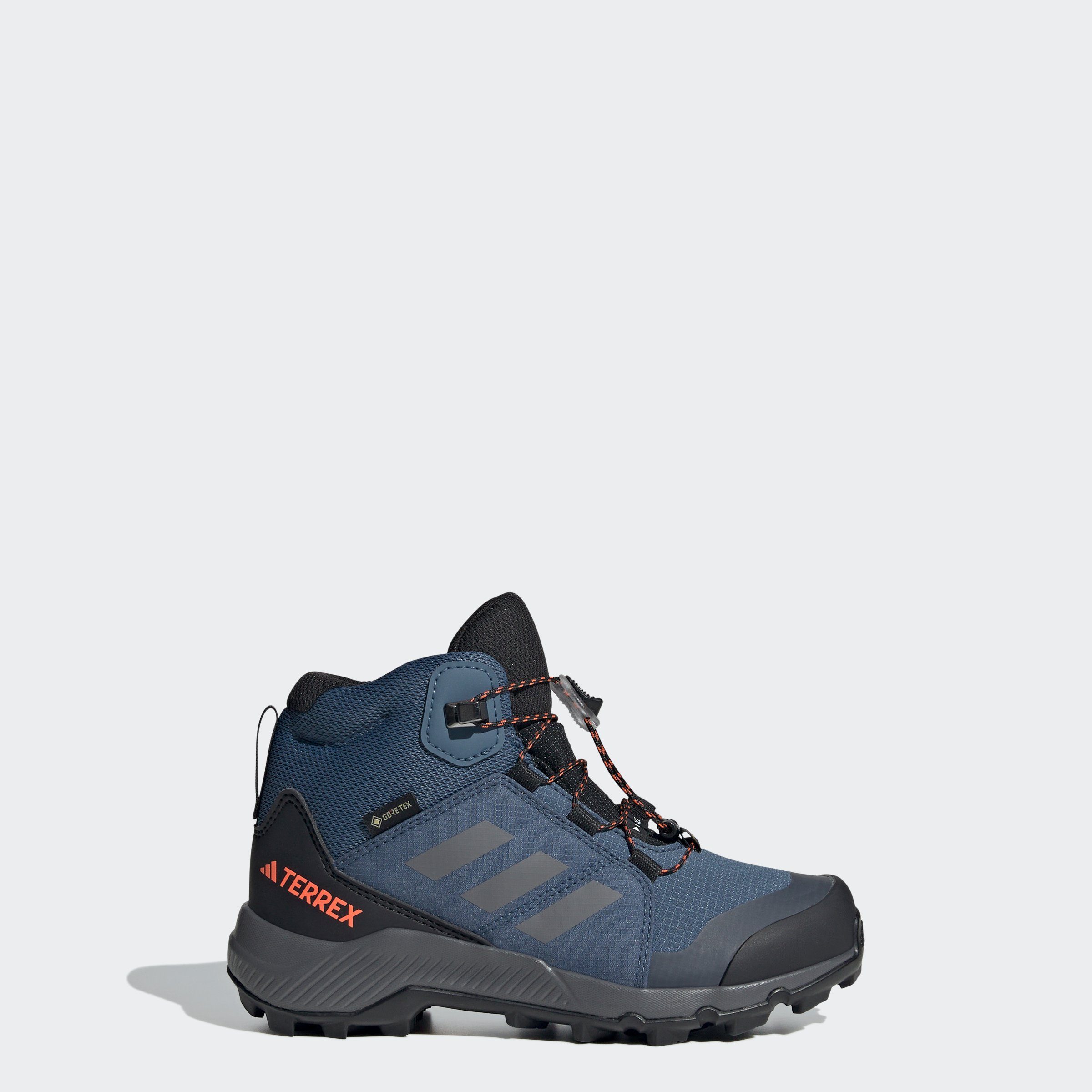 adidas TERREX ORGANIZER MID Three Steel Grey Wonder / / Impact wasserdicht GORE-TEX Wanderschuh Orange