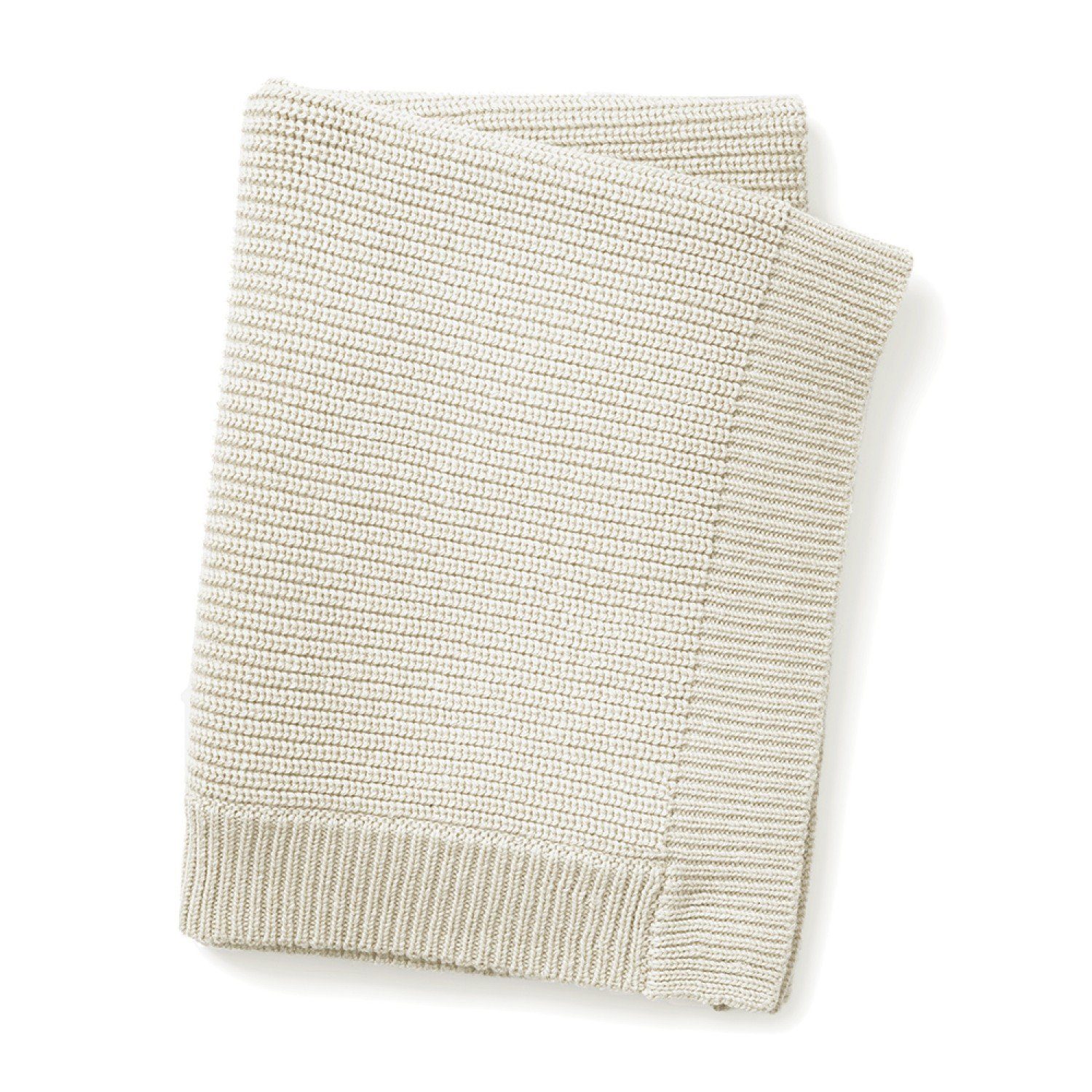 Babydecke Gestrickte Wolldecke - Vanilla White, günstig online kaufen