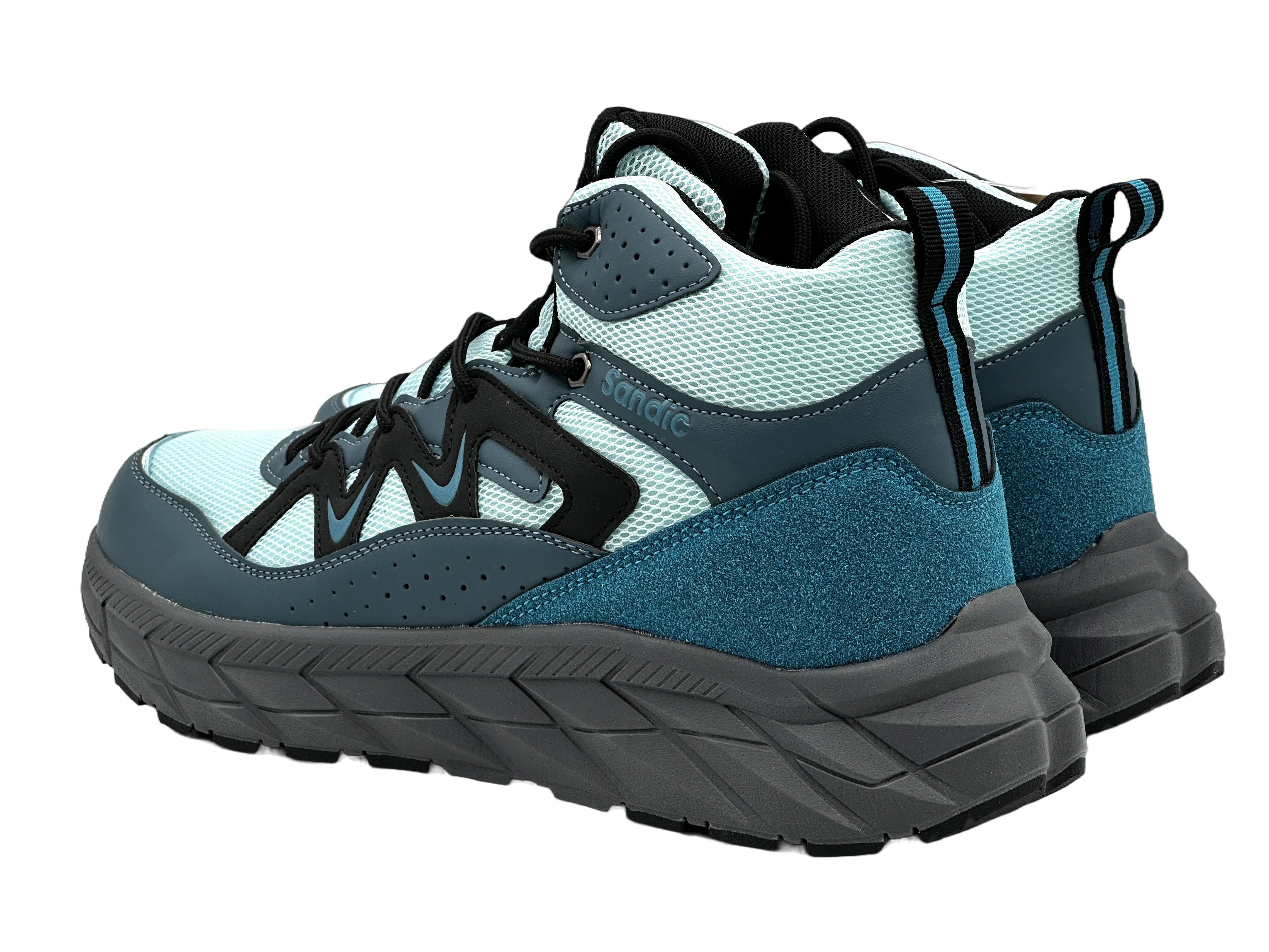 Nowaland Wanderschuhe Outdoor High-Top Sneaker Trekkingschuh Atmungsaktiv, Rutschfest & Bequem