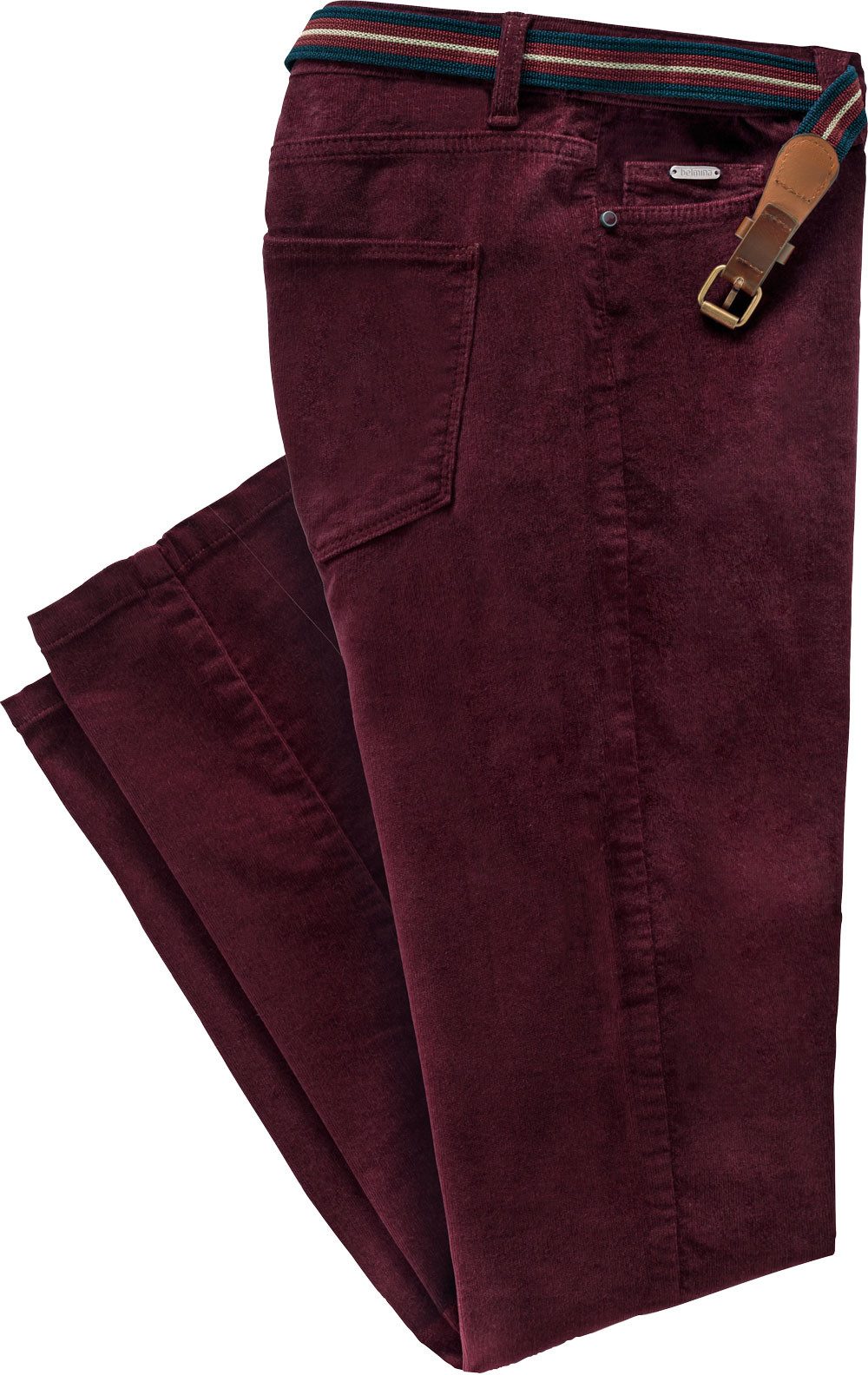 belmina Cordhose Elastisches Feincordgewebe