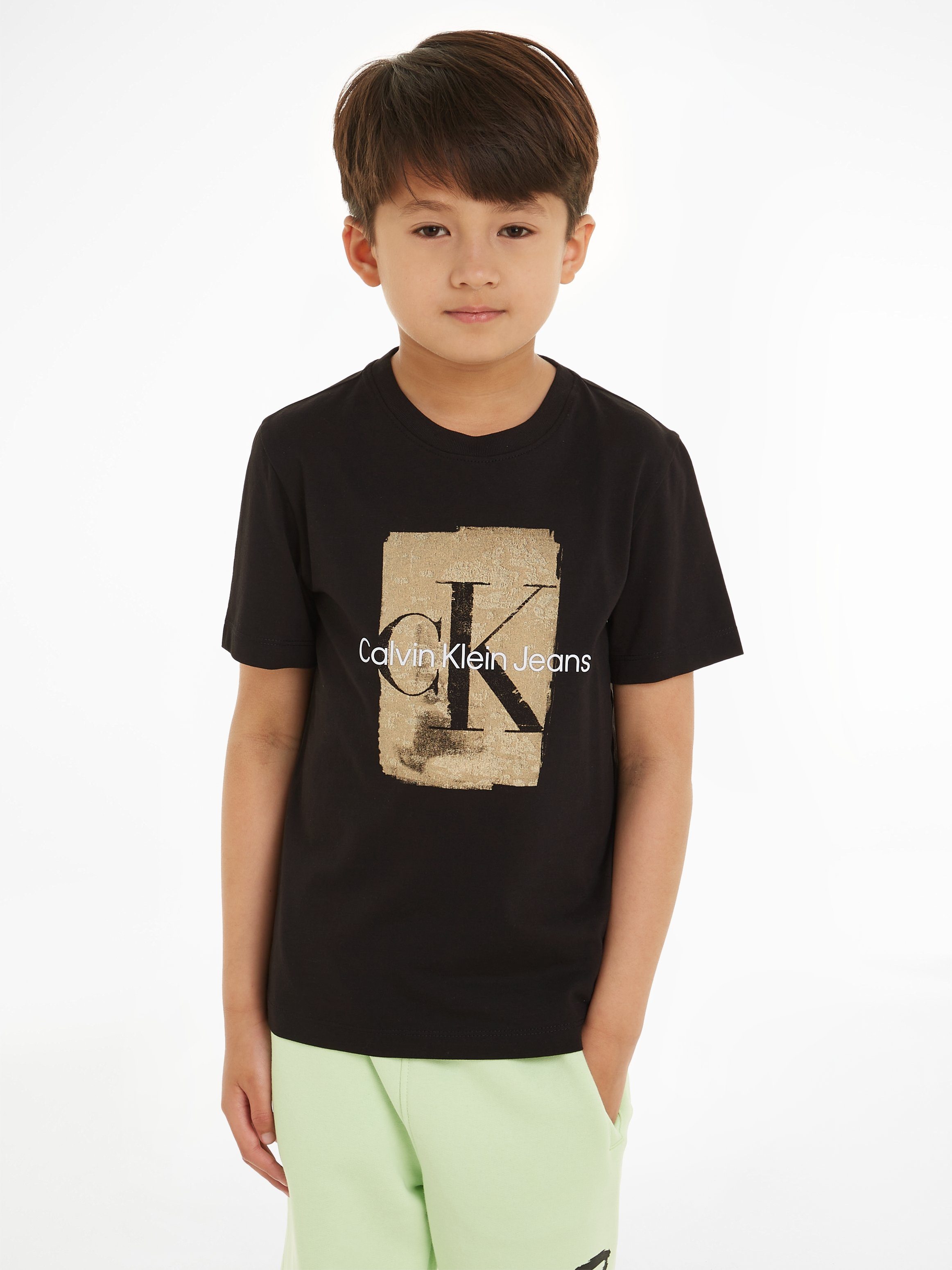 SECOND Calvin SS Logodruck SKIN Klein Jeans PRINT T-Shirt T-SHIRT mit