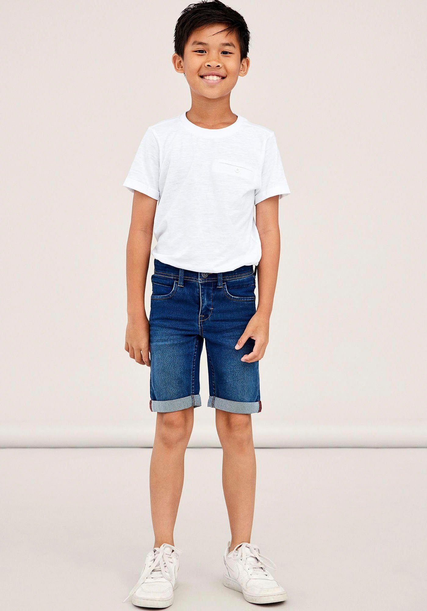 It Jeansshorts für L Name Jungen Name NOOS, Shorts von It DNM SHORTS NKMSILAS SLIM 2272-TX