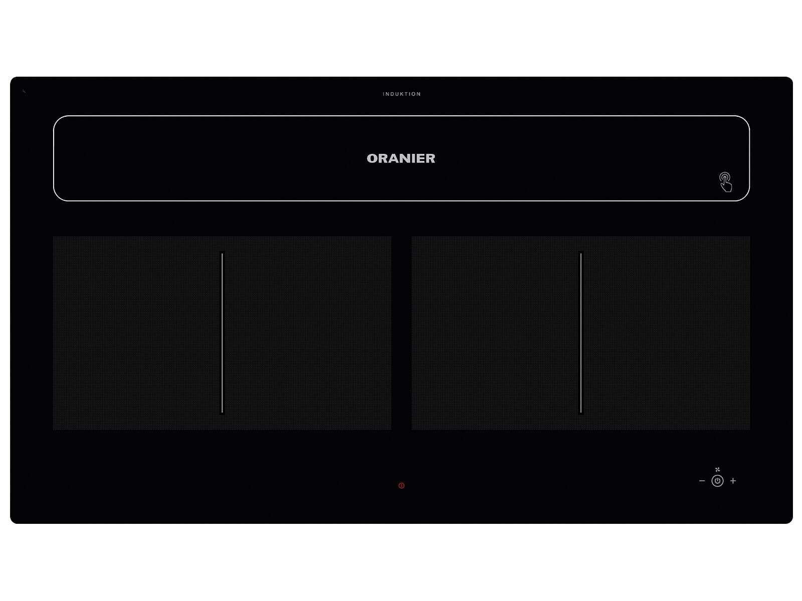 Oranier Kochfeld mit Dunstabzug 2092 57, Timer, TouchControl-Bedienung