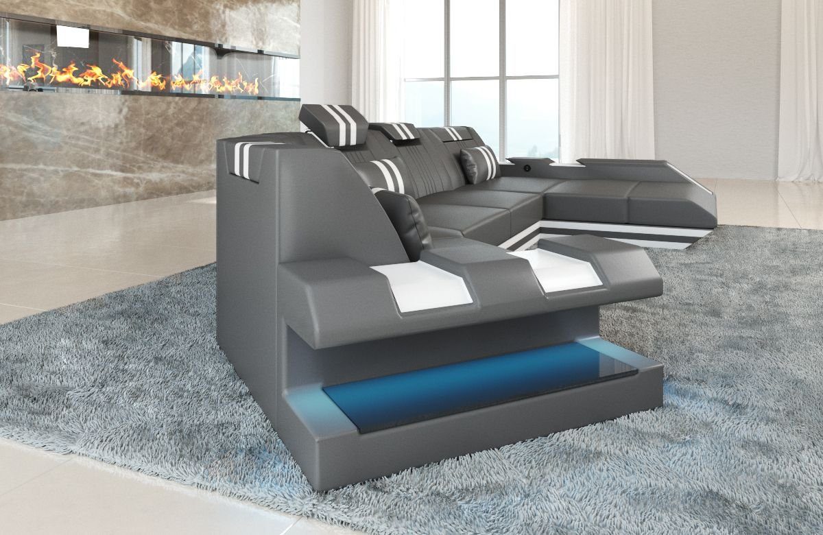 Sofa Dreams Wohnlandschaft Ledercouch Sofa Leder günstig online kaufen