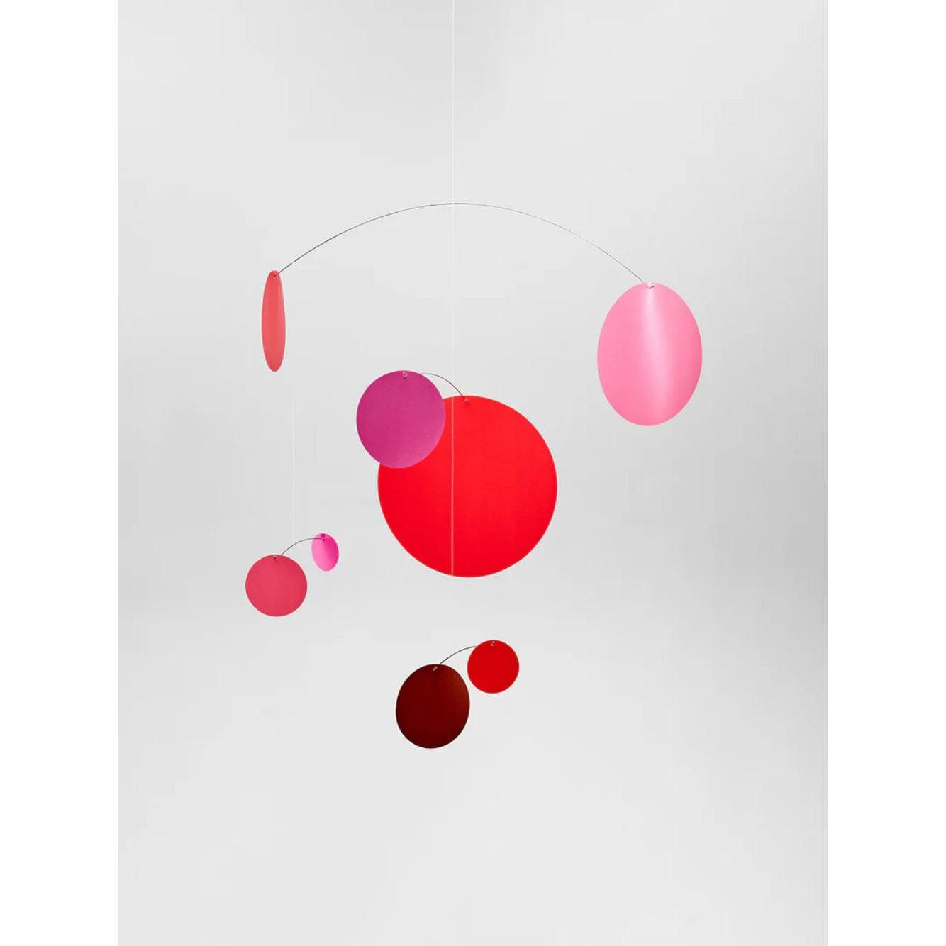 Flensted Mobiles Mobile Mobile Confetti Red