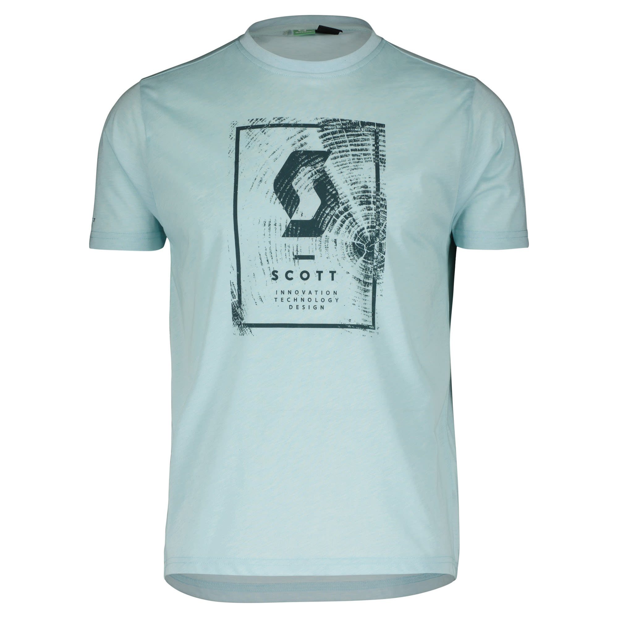 Scott T-Shirt Scott M Defined Dri S/sl Shirt Herren Mineral Green