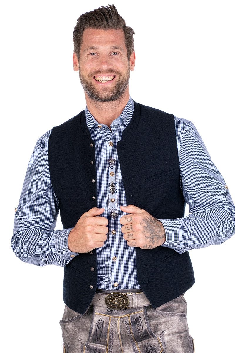 MarJo Trachtenweste Trachtenweste - SCHORNDORF - nachtblau günstig online kaufen