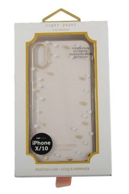 Incipio Handyhülle Sugar Paper LA Cover Party Dot Clear für Apple iPhone X/Xs, Glitzer