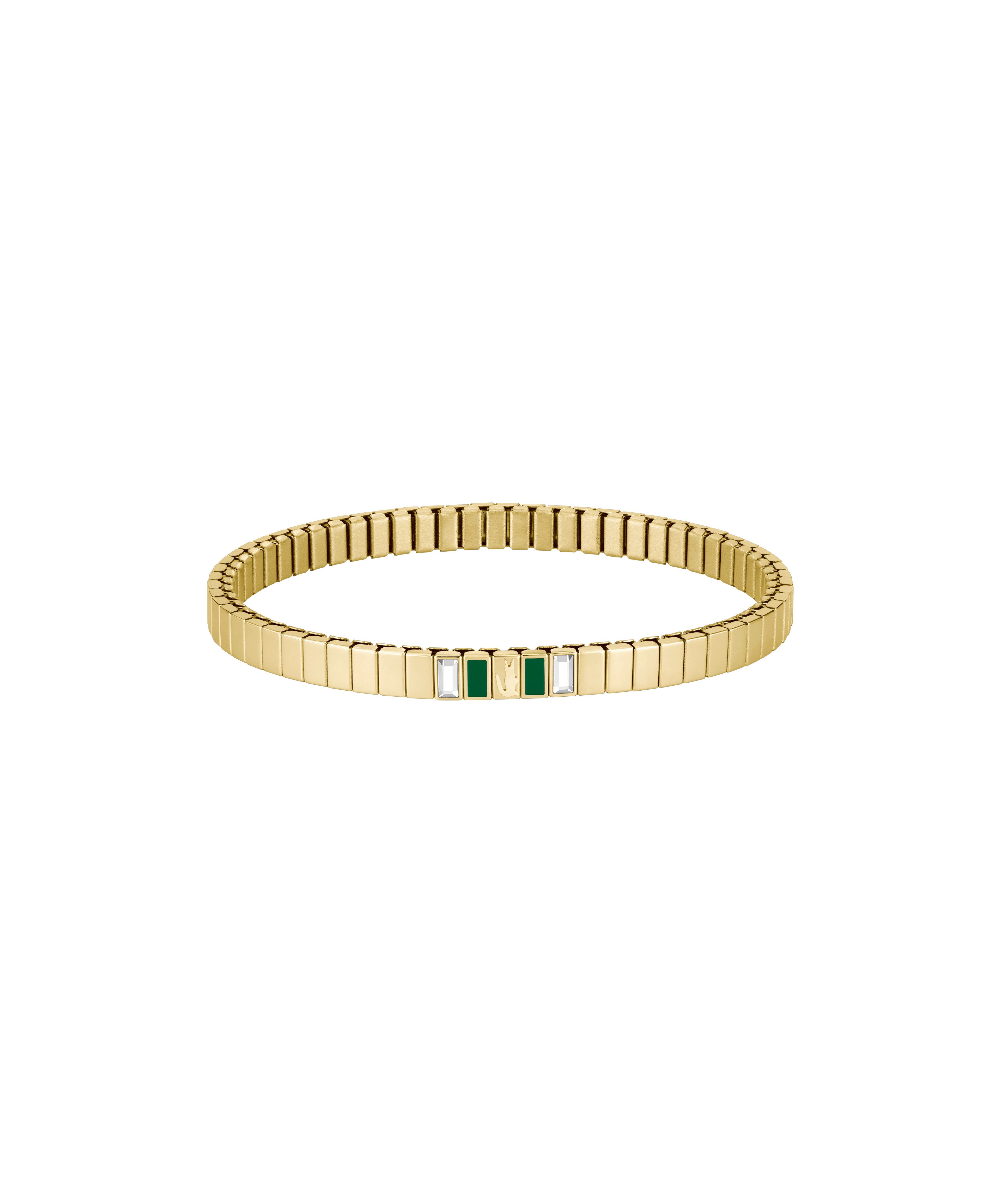 Lacoste Armband COURTLINE, mit Glasstein - Emaille