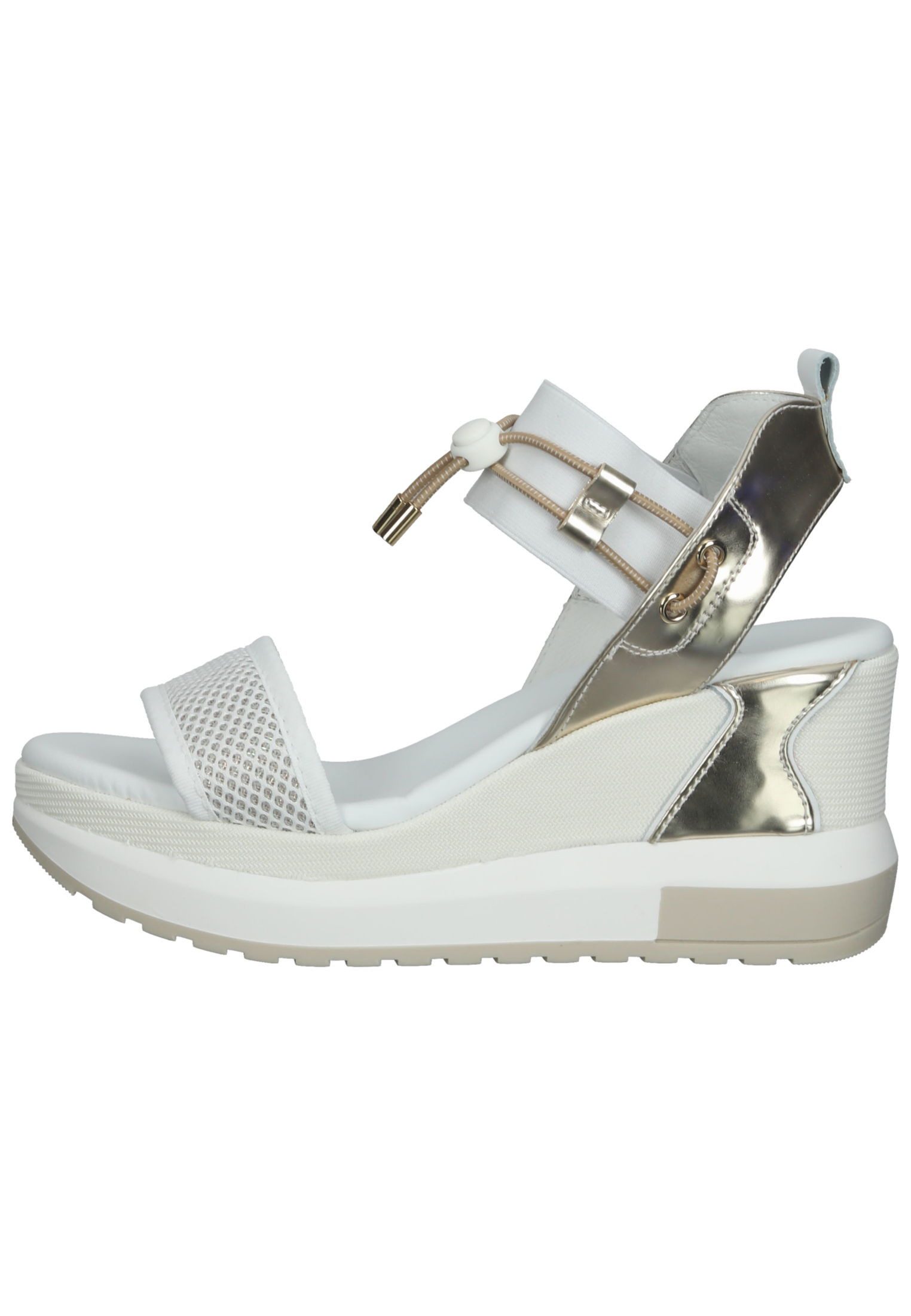 Nero Giardini Nero Giardini Sandalen Lederimitat/Textil Keilsandalette