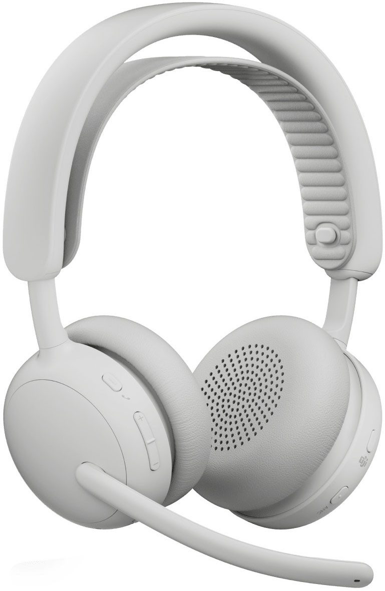 Logitech Zone Wireless 2 ES for Business (Teams Version) Wireless-Headset (Active Noise Cancelling (ANC), Audio-Chat-Funktionen, integrierte Steuerung für Anrufe und Musik, A2DP Bluetooth, Bluetooth, SPP, HFP, HSP, AVRCP Bluetooth)