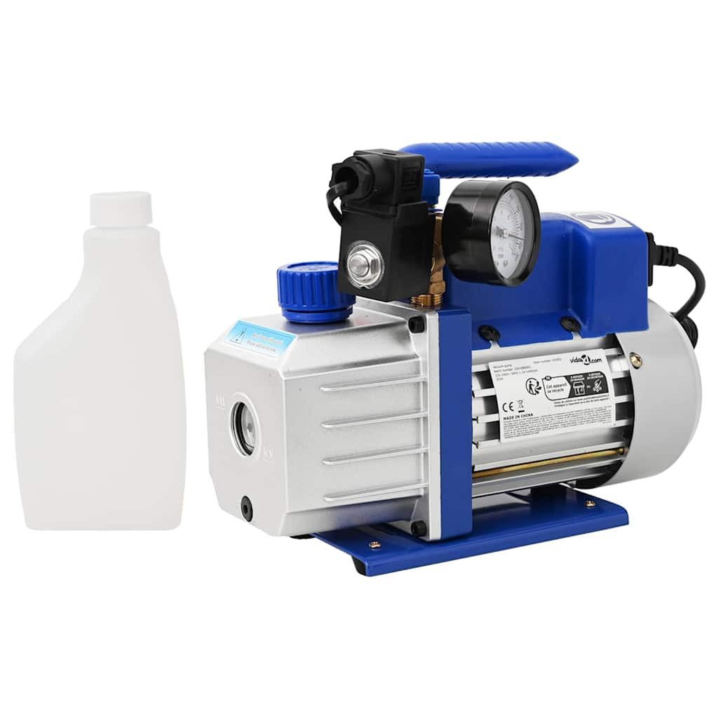 vidaXL Klimamesser Einstufige Vakuumpumpe mit Manometer 71 L / Min