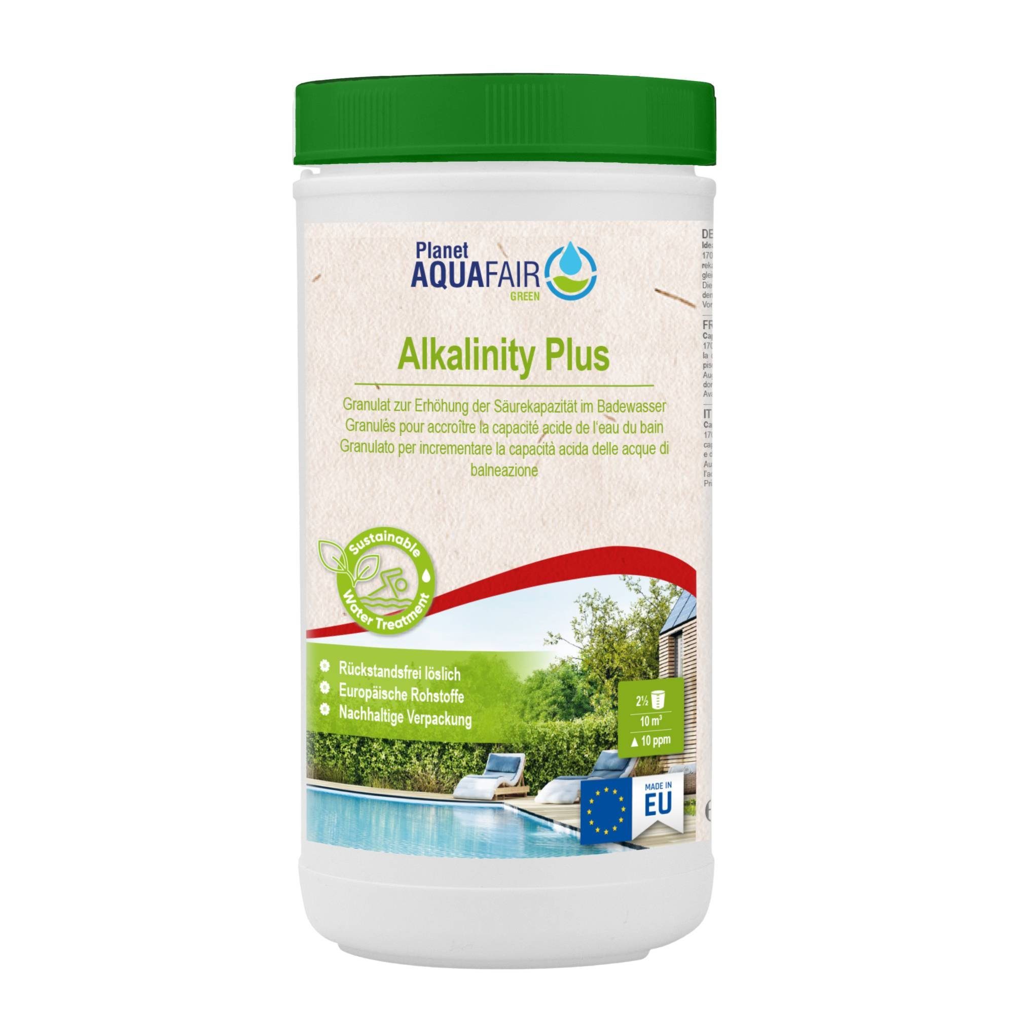Planet Aquafair Green Poolpflege Soft & Balance Set