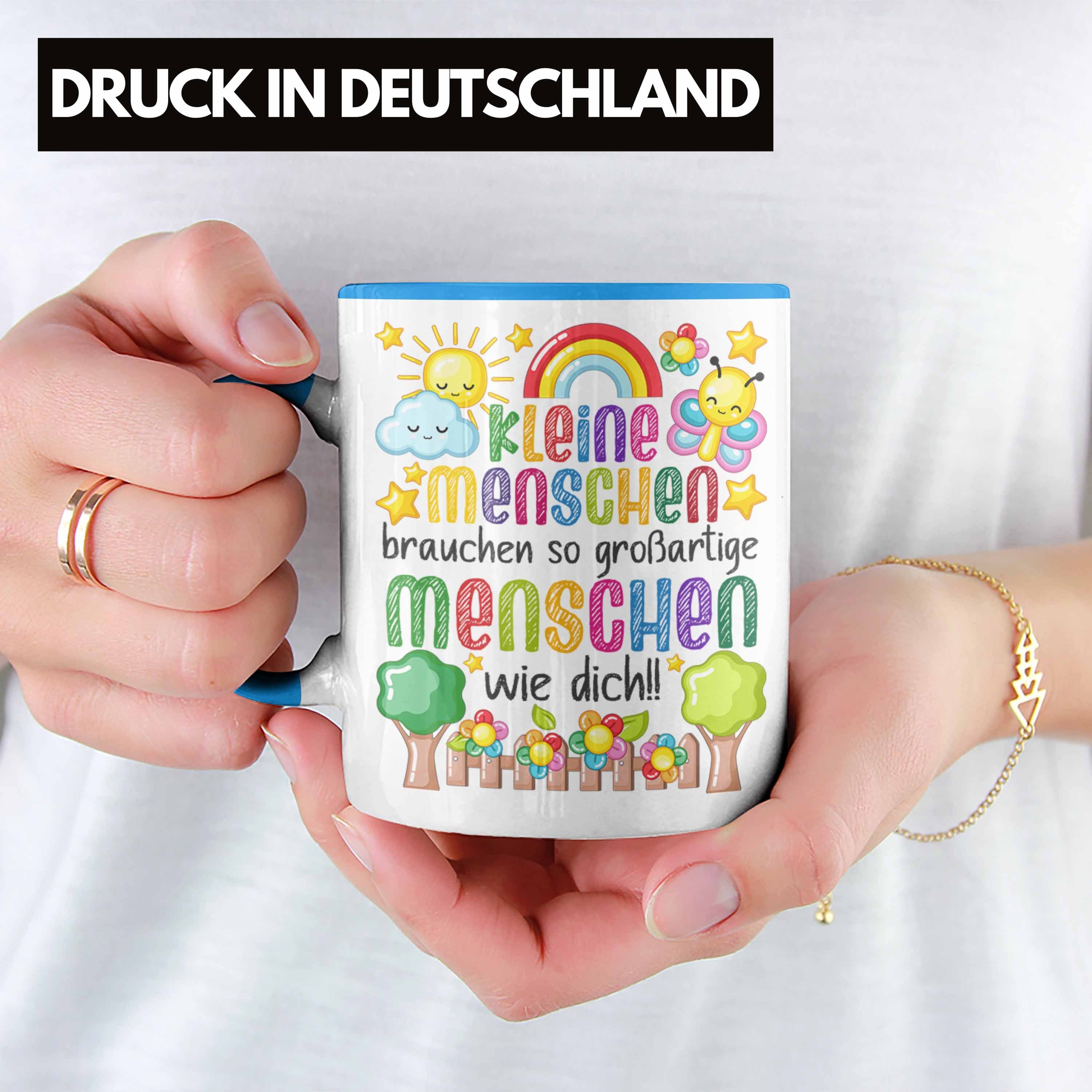 Trendation Tasse Trendation - Erzieherin Tasse Geschenk Danke Dankeschön Abschiedsgesch