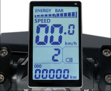 Forca E-Scooter »Knumo Duo 3000 Plus 45 km/h (inkl. Lithium-Akku)«, 45 km/h