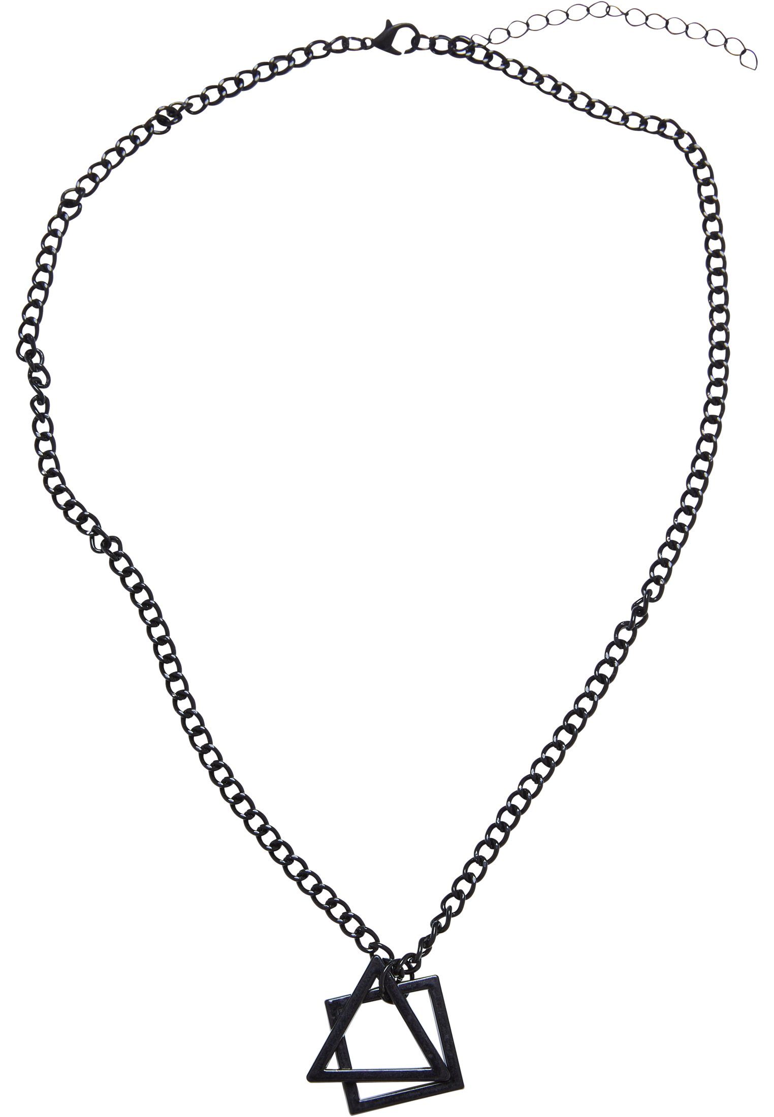 (1-tlg) URBAN CLASSICS Accessoires Necklace Layering black Schmuckset Mercury
