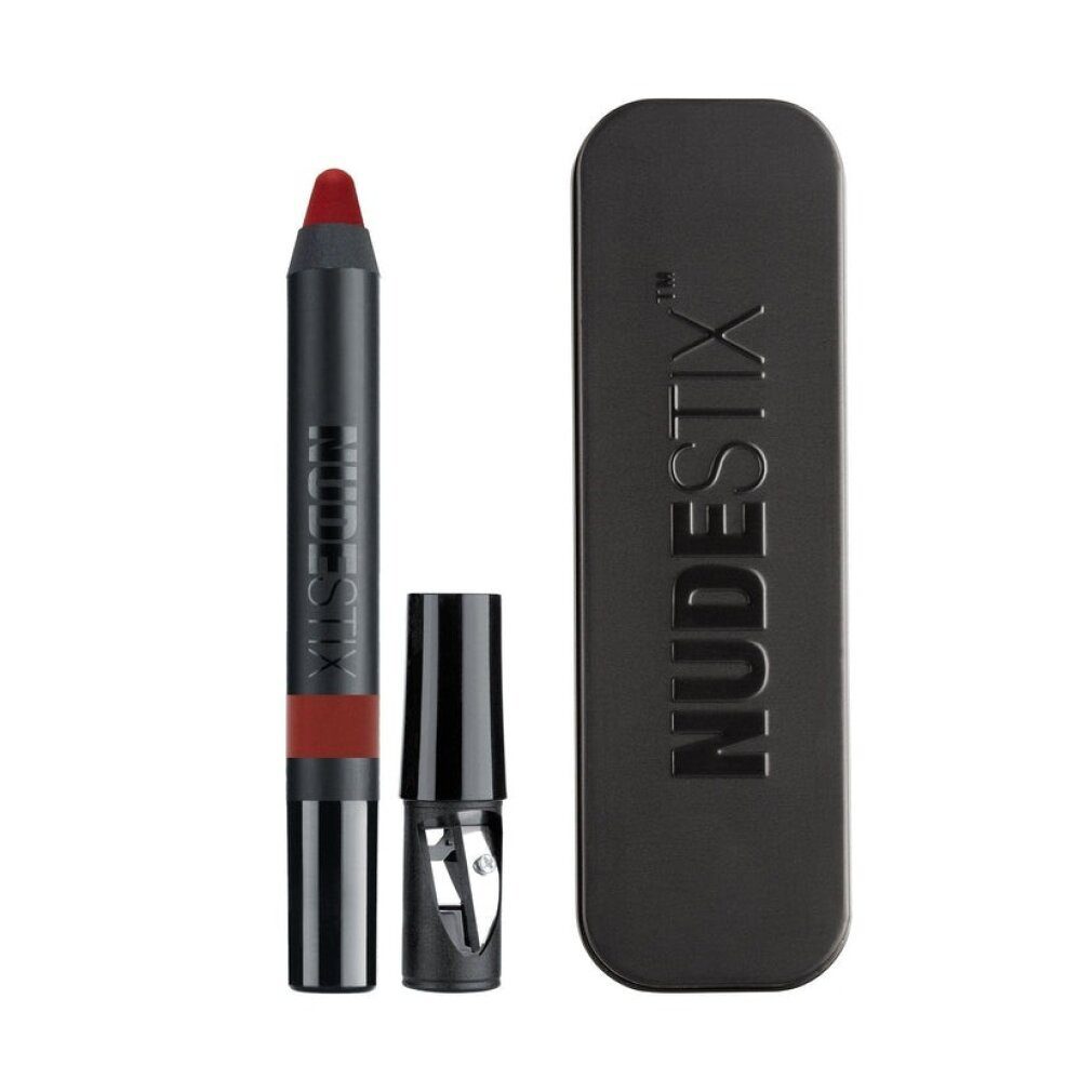 Nudestix Make-up Set, Intense Matte, Lip Liner & Cheek Blush 2-In-1, Royal, 2.5 g