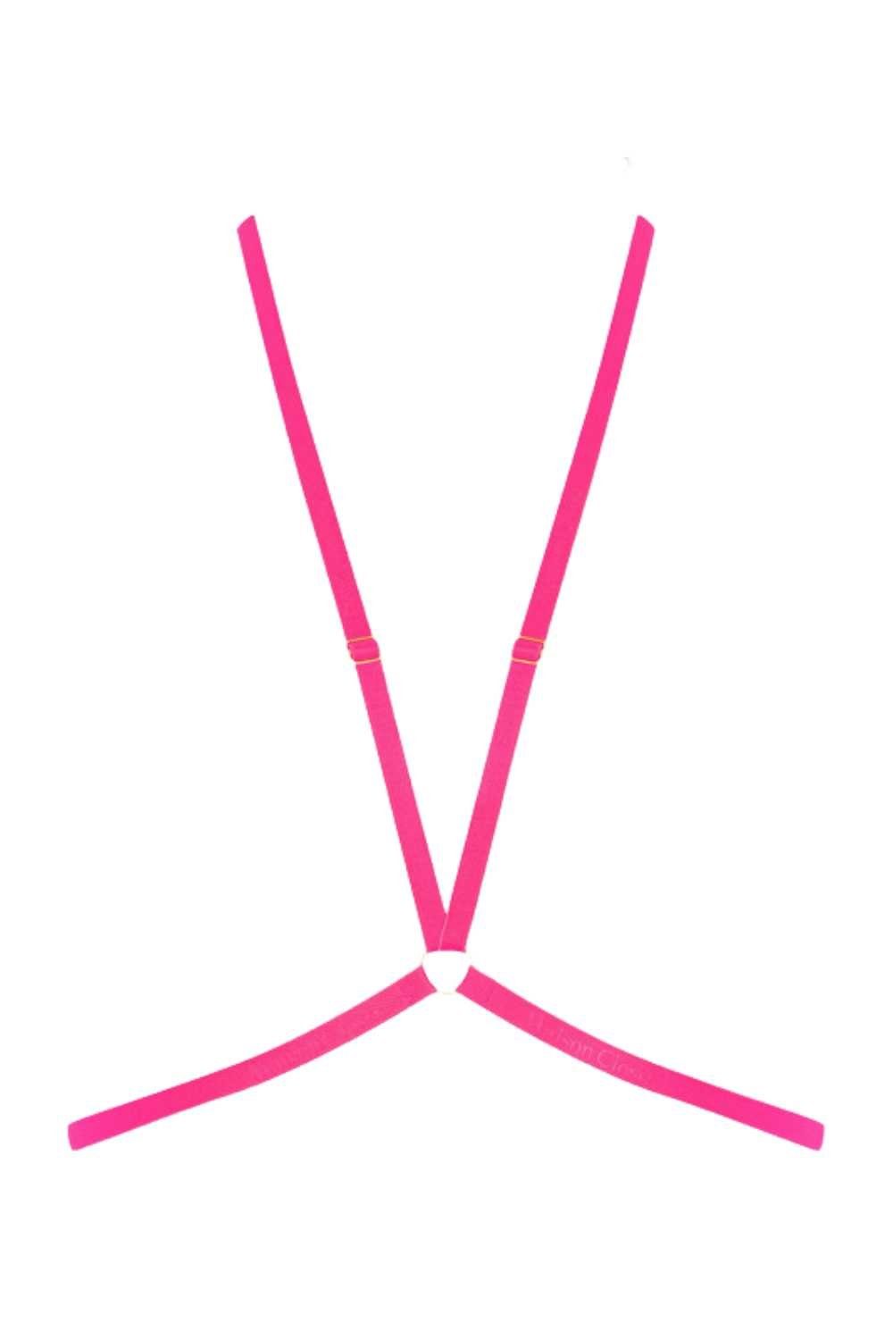 Maison Close Bauchkette Signature Harness Neon Harnisch flexibel, justierbar