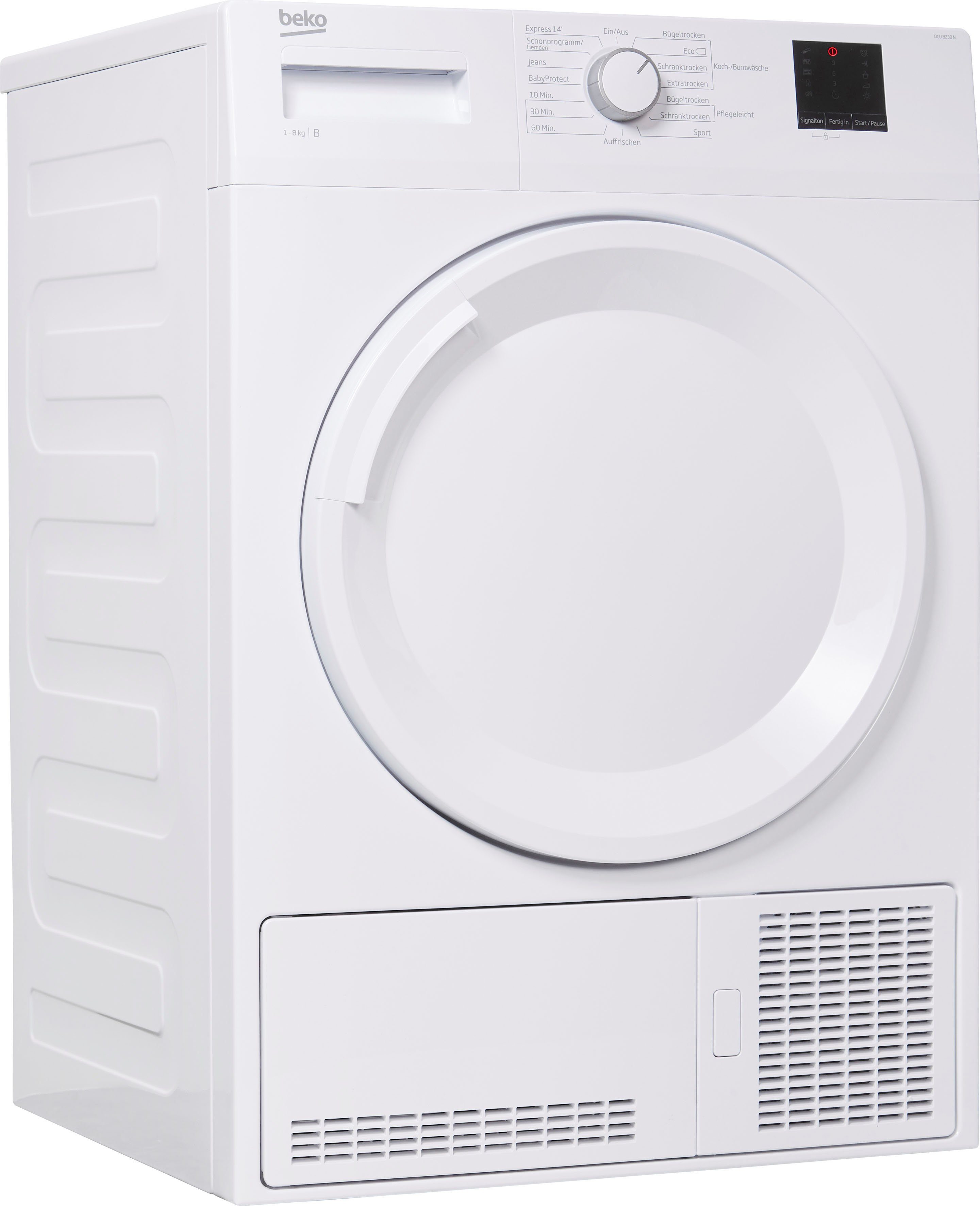 BEKO 8230 DCU Kondenstrockner N, kg 8