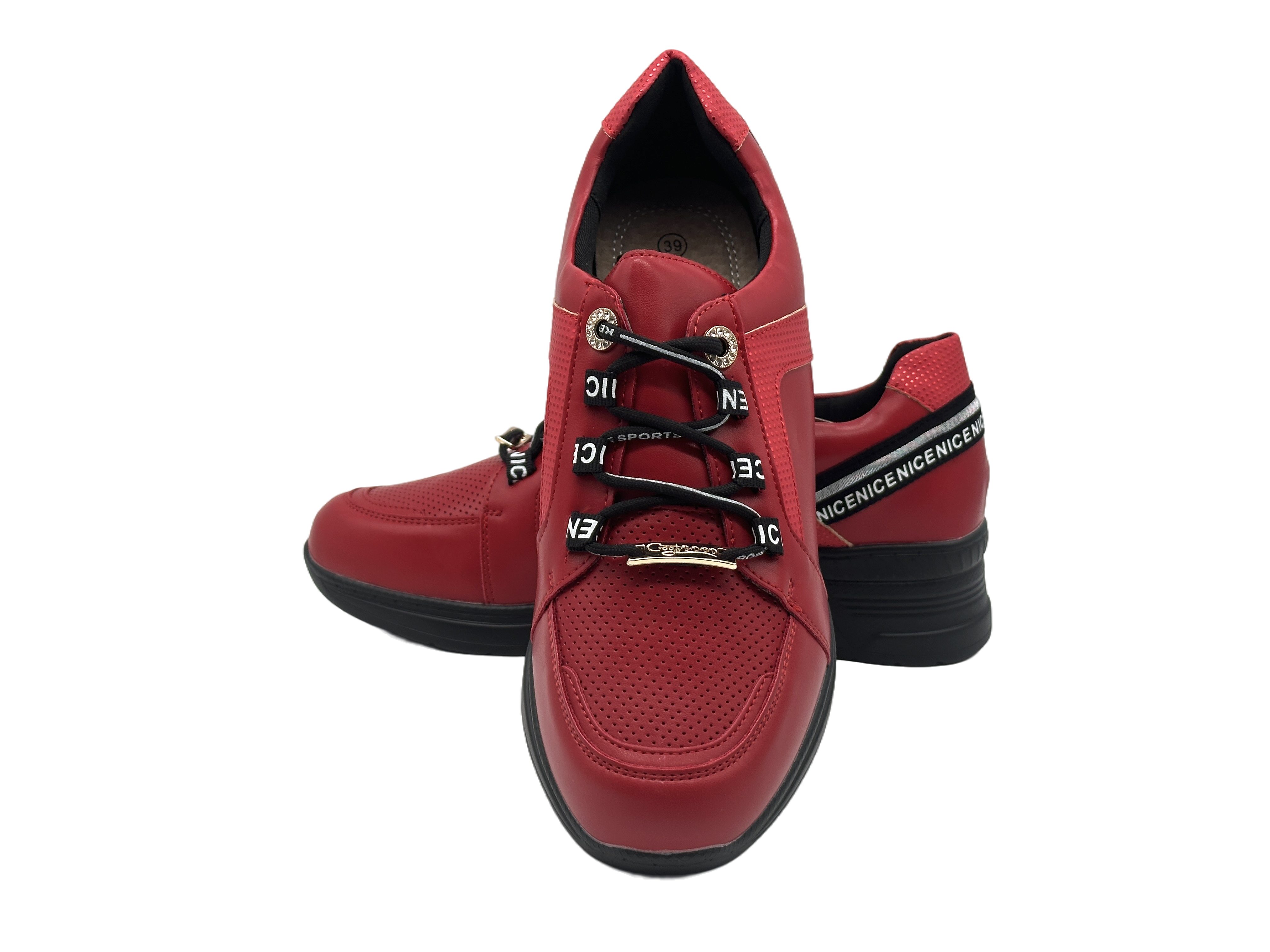 Nowaland Damen Freizeitschuhe Leichter Plateau-Schuh Sneaker Leicht, Pflegeleicht, Komfortabel