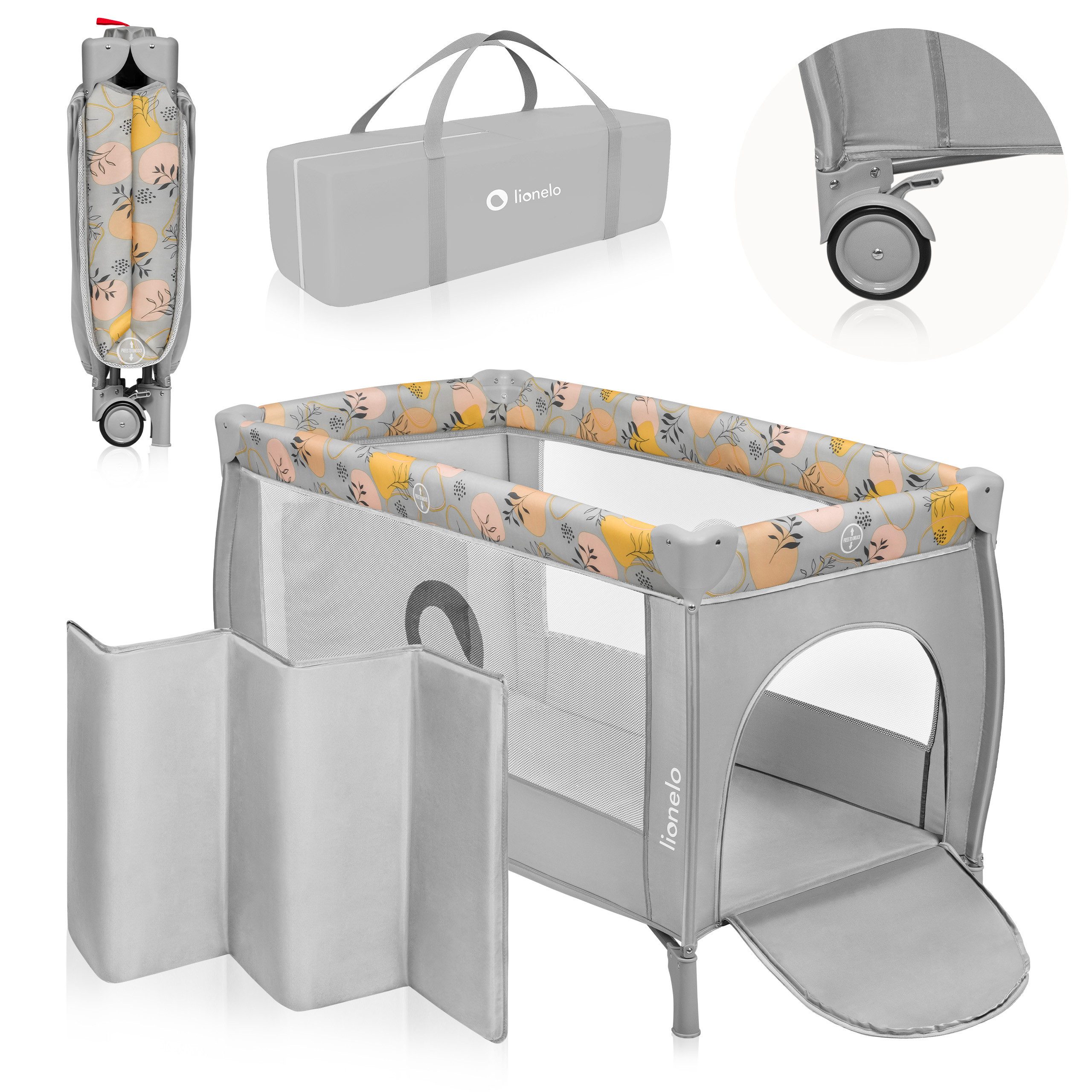 lionelo Baby-Reisebett Stefi Plus, 2in1: Babybett günstig online kaufen