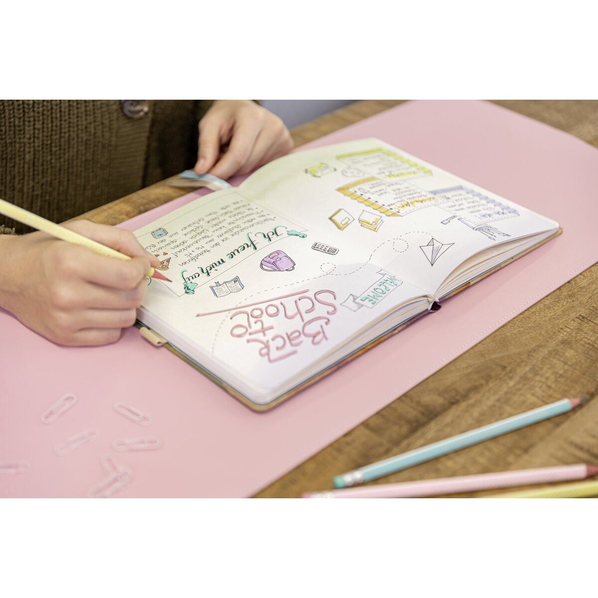 Sigel Notizbuch Bullet Journal Jolie Watercolor Dreams A5+ 120g 200 Seiten