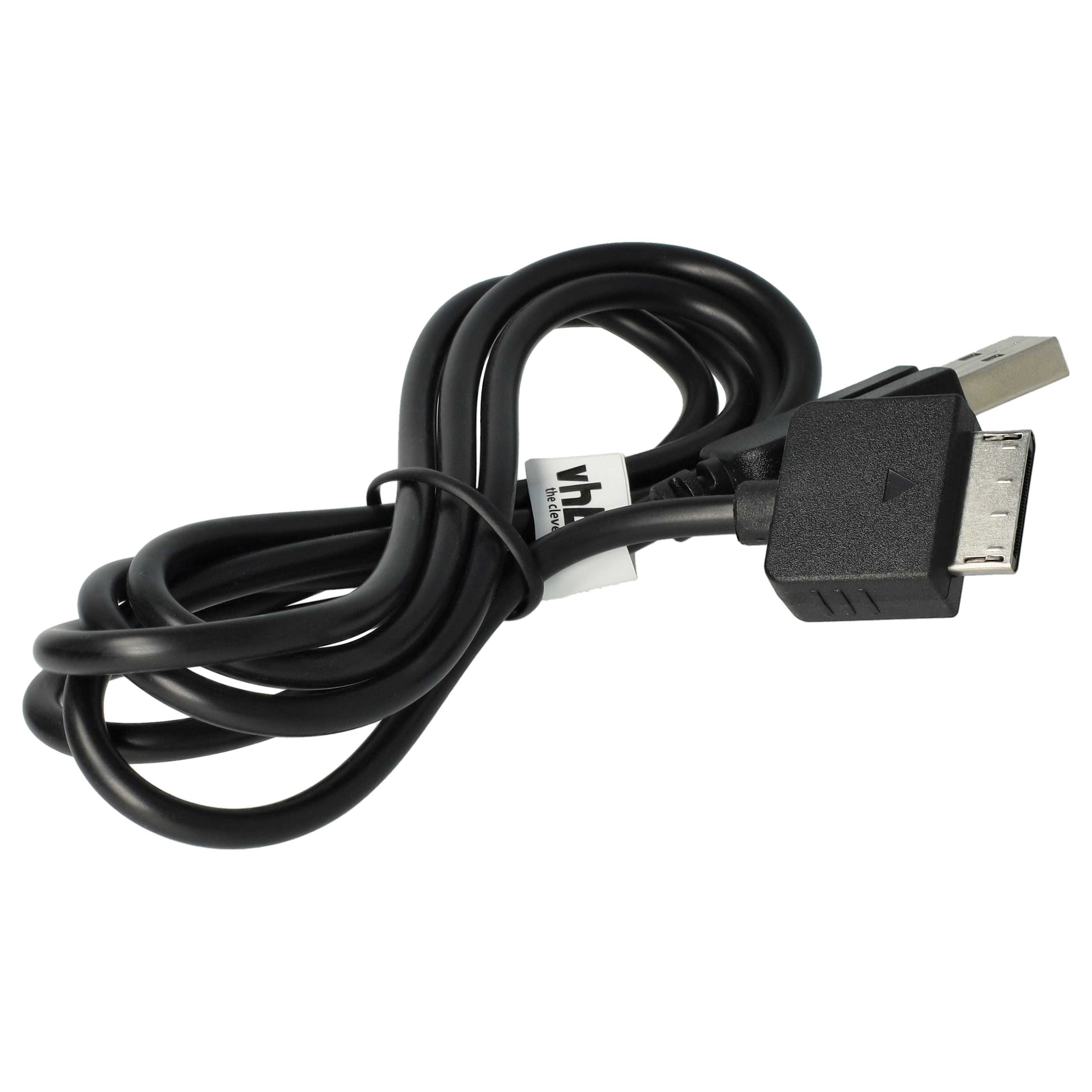 vhbw passend für Sony Playstation Portable Go PSP-N1003, PSP-N1004 USB-Kabel