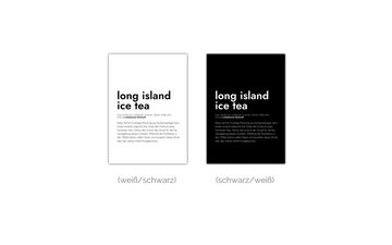 MOTIVISSO Poster Long Island Ice Tea - Definition