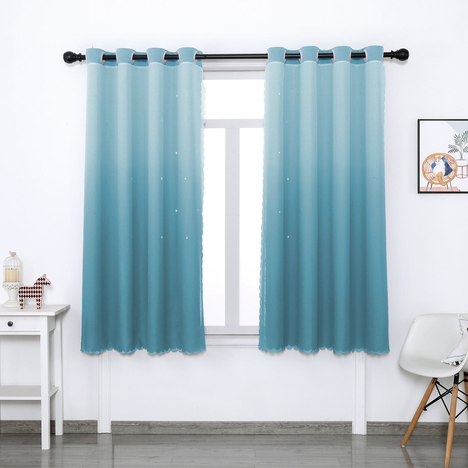 BYSURE Gardine, Ösen (1 St), verdunkelnd, günstig online kaufen