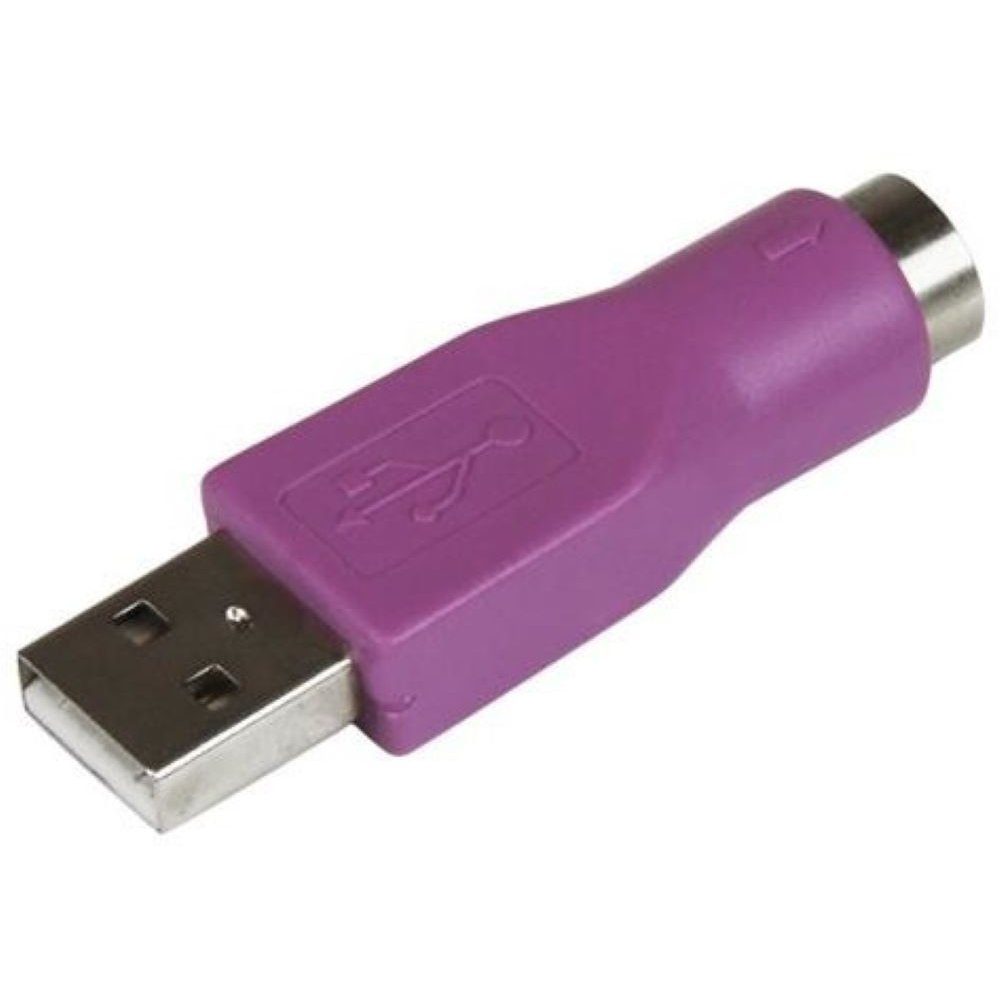 Startech.com PS/2 Tastatur -> USB-A - Адаптери - violett Computer-Adapter