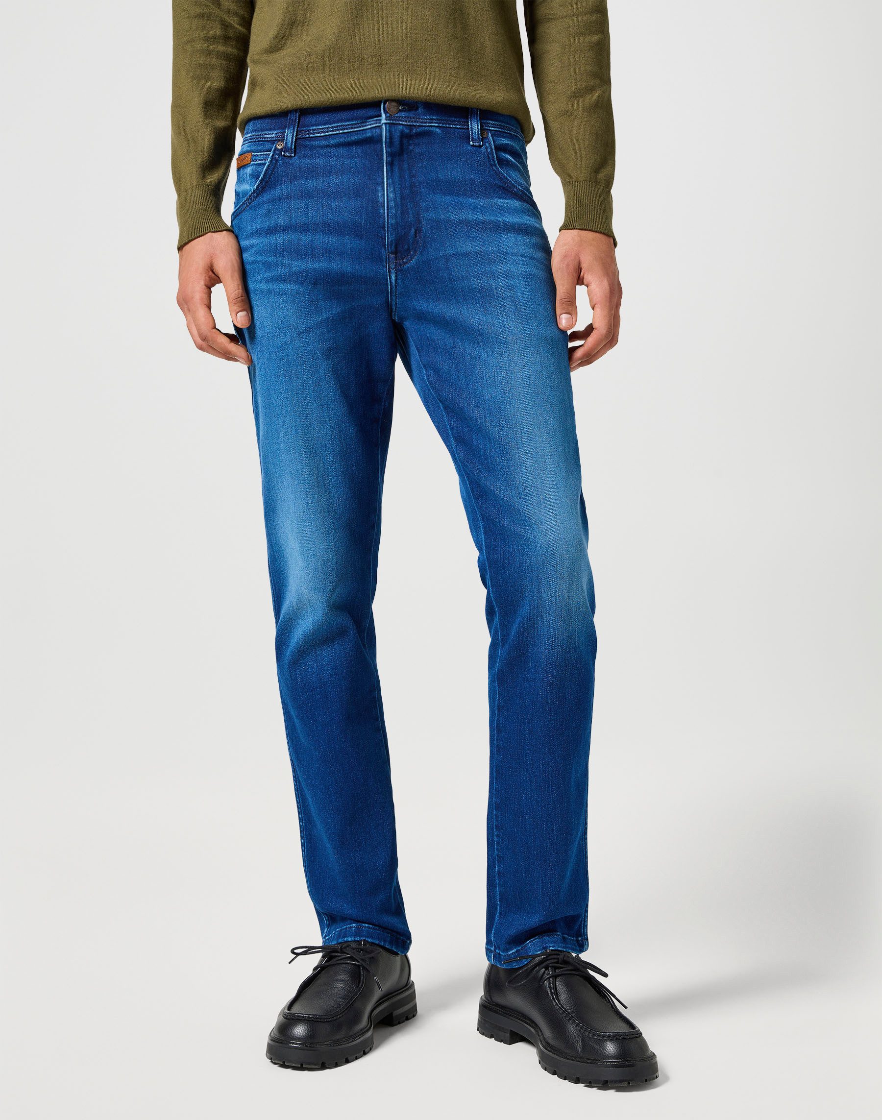 Wrangler 5-Pocket-Jeans TEXAS SLIM FREE TO STRETCH Free to stretch material