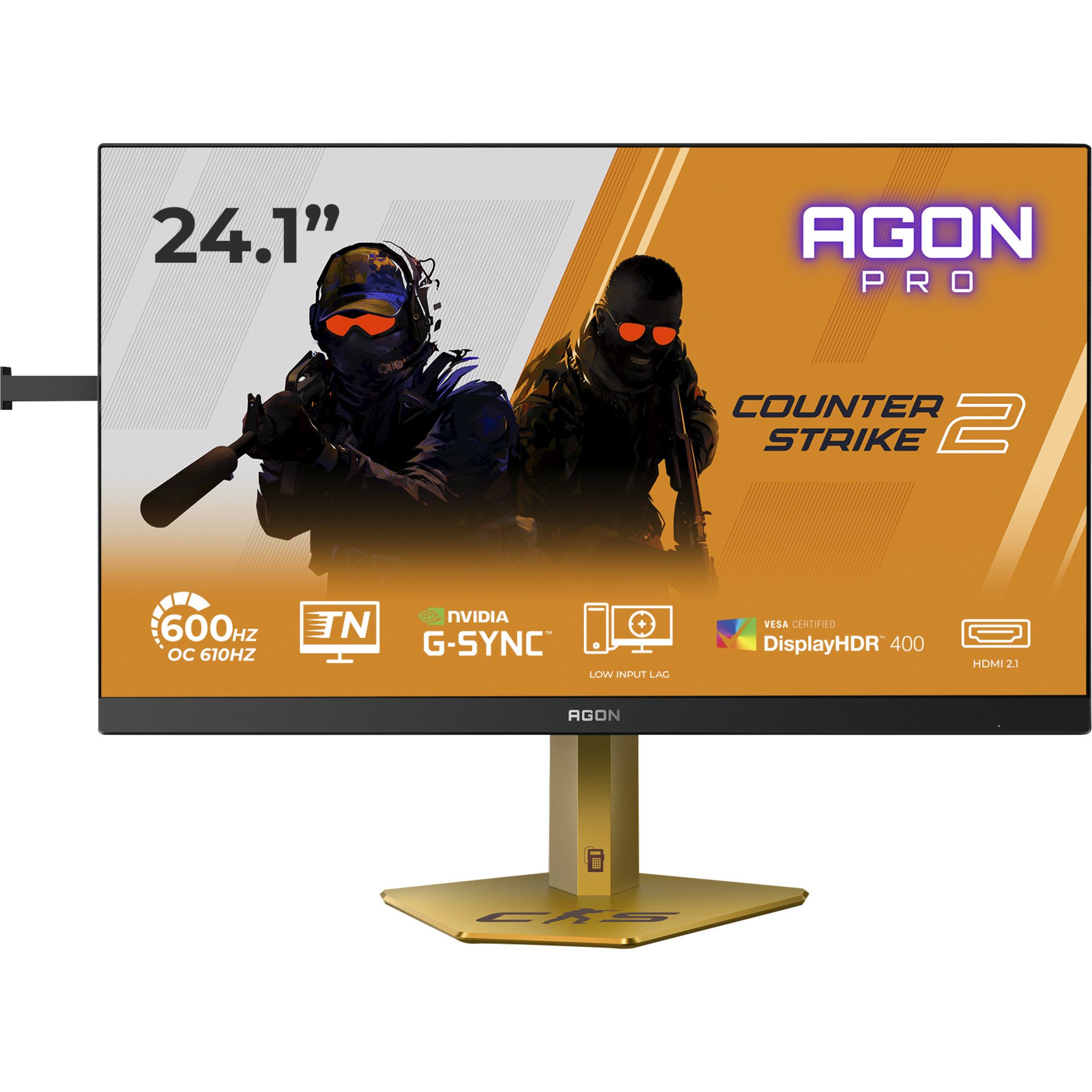 AOC AOC AGON PRO CS24A Counter-Strike 2 Edition, TFT-Monitor (1920 x 1080 px, 0.5 ms Reaktionszeit)