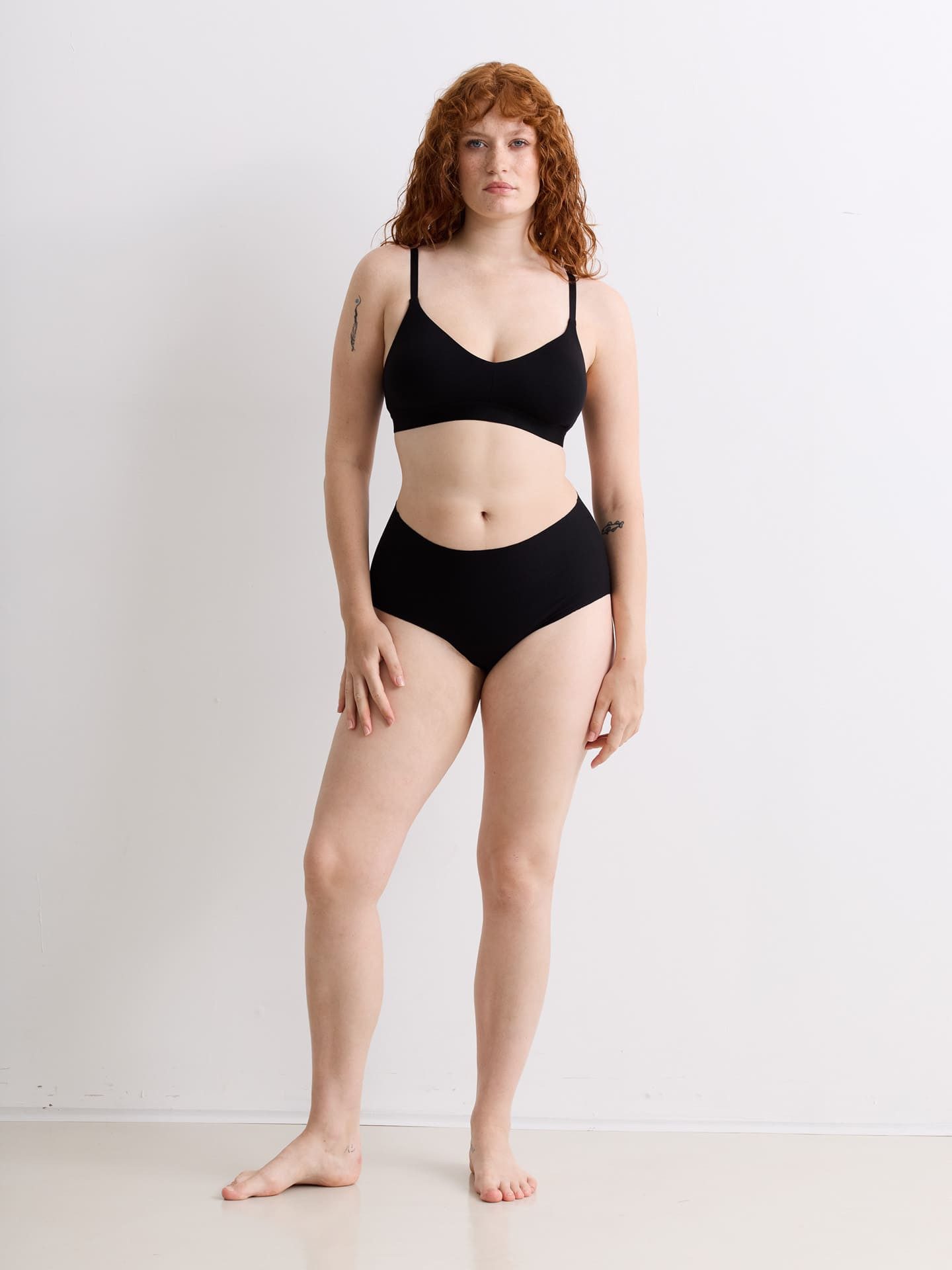 Slip CASUAL COTTON HIGH WAIST SLIP