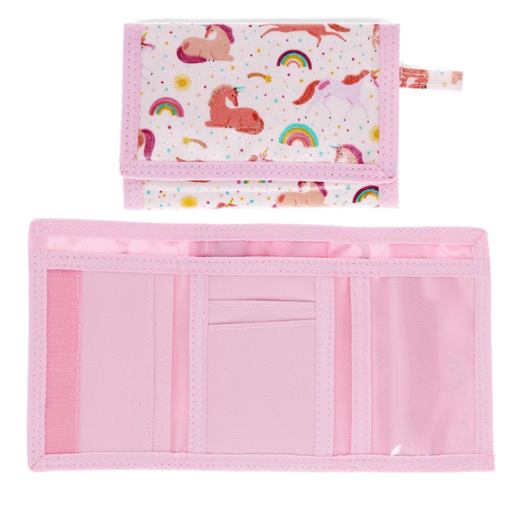 Rex London Geldbörse Sunny Sausage Dog, Einhorn (Portemonnaie, 1-tlg., Kinderbrieftasche), ca. 24,5 x 13,5 x 0,8 cm