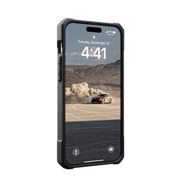 UAG Handyhülle Monarch - iPhone 15 Pro Max Hülle, [Wireless-Charging kompatibel, Fallschutz nach Militärstandard]