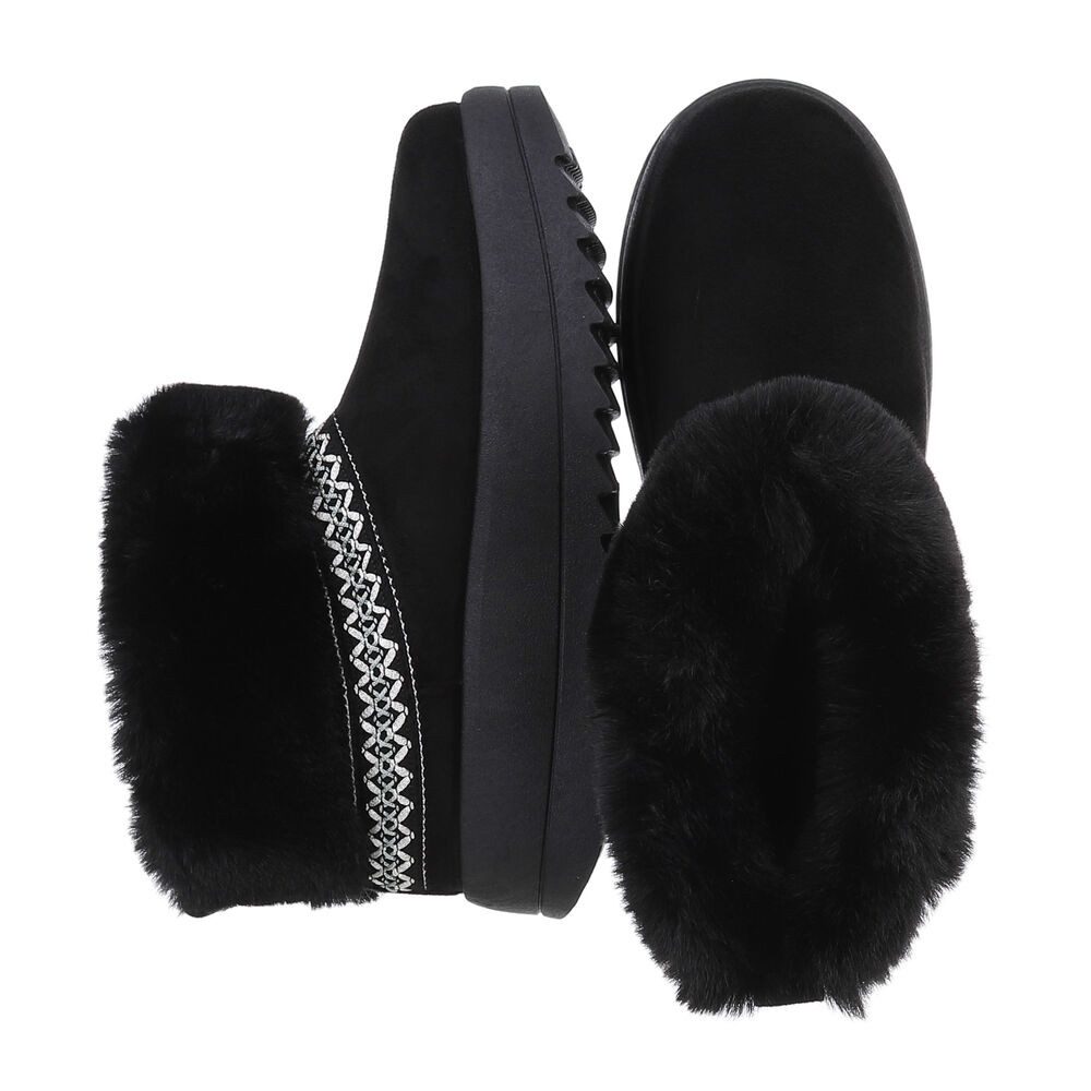 Ital-Design Damen Snowboots Freizeit Snowboots (87214363) Flach Plateaustie günstig online kaufen