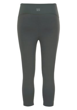 LASCANA ACTIVE Caprileggings -Sport Capri mit kleiner Raffung, Loungewear