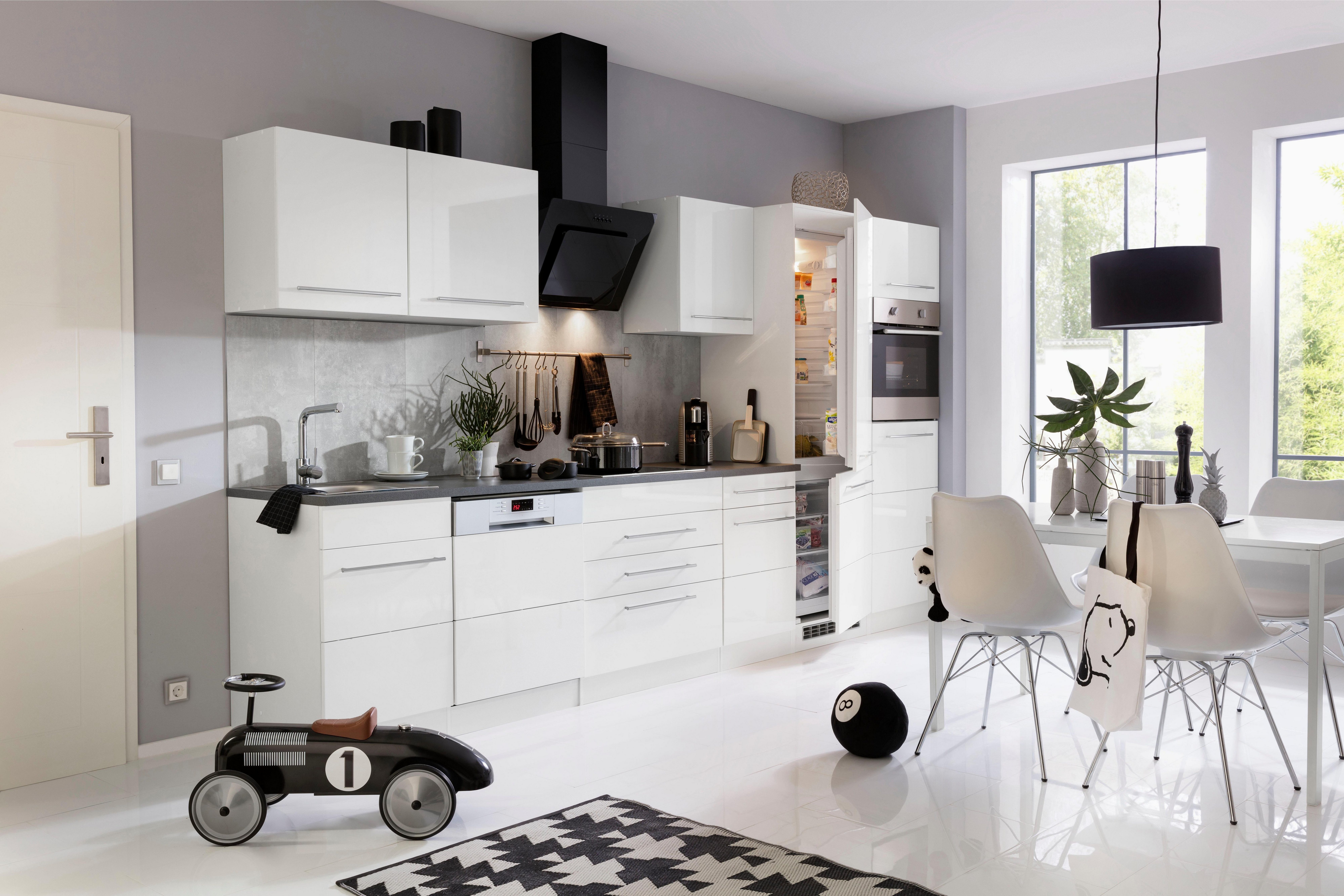 KOCHSTATION Küchenzeile KS-Trient, Breite 360 cm, wahlweise mit E-Geräten, günstig online kaufen