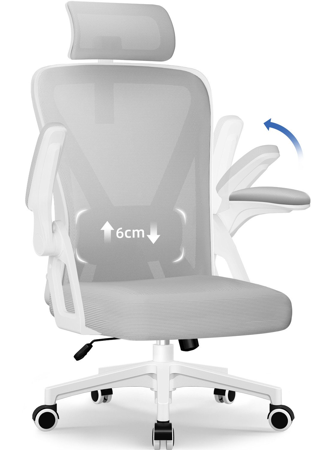 Homimaster Bürostuhl Ergonomischer Bürostuhl, Schreibtischstuhl mit günstig online kaufen