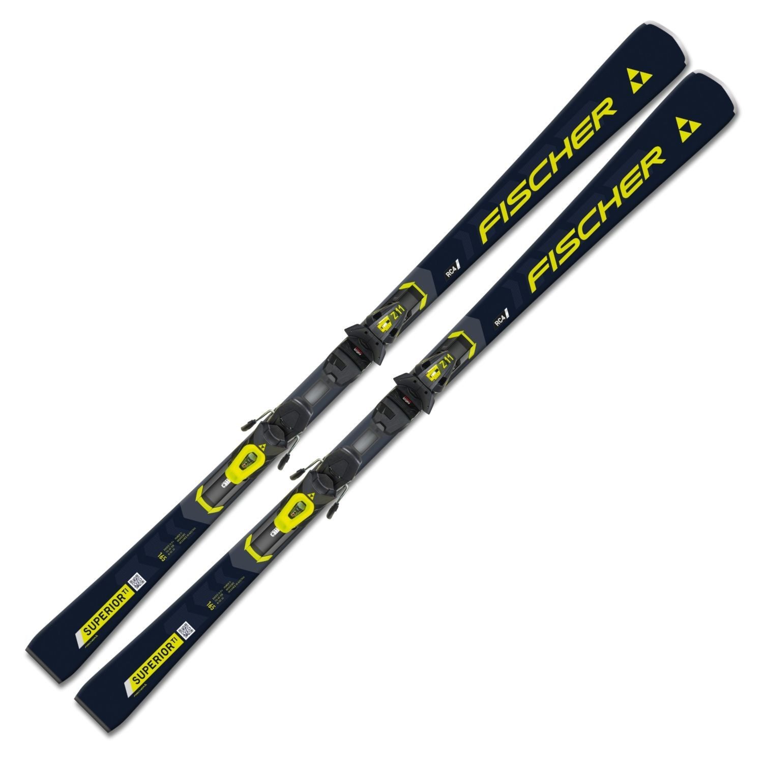 Fischer Sports GmbH Ski, RC4 Superior TI 170cm On-Piste-Rocker Alpinski + Bindung RC4 Z11