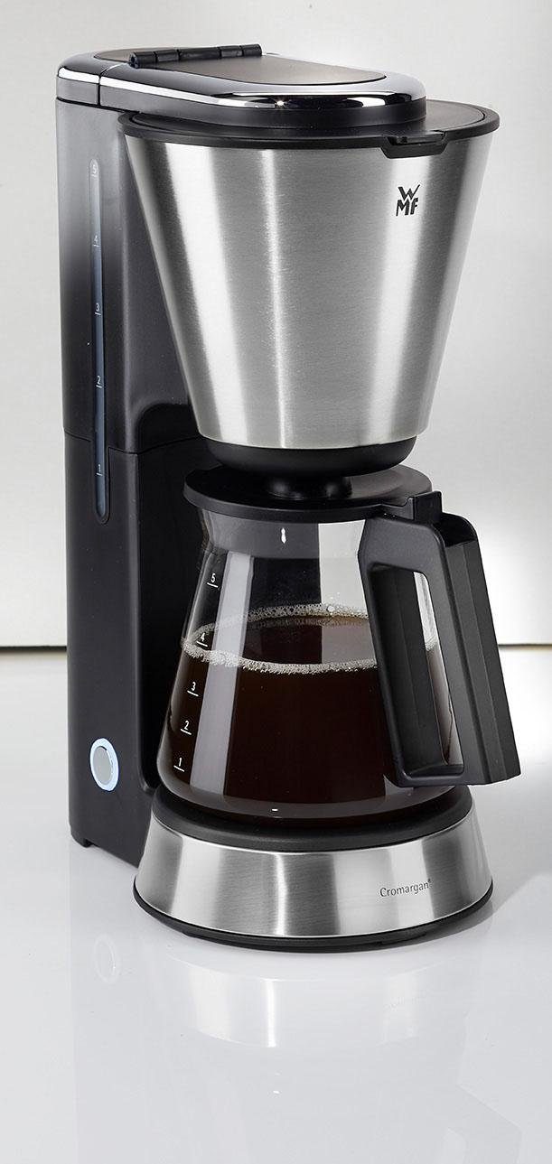 WMF Filterkaffeemaschine KÜCHENminis® Kaffee Tasse WMF 1. 0,65l Heißbrüh-Technologie Aroma, für der Glaskanne, mit 1x2, Papierfilter aromatischen ab Kaffeekanne